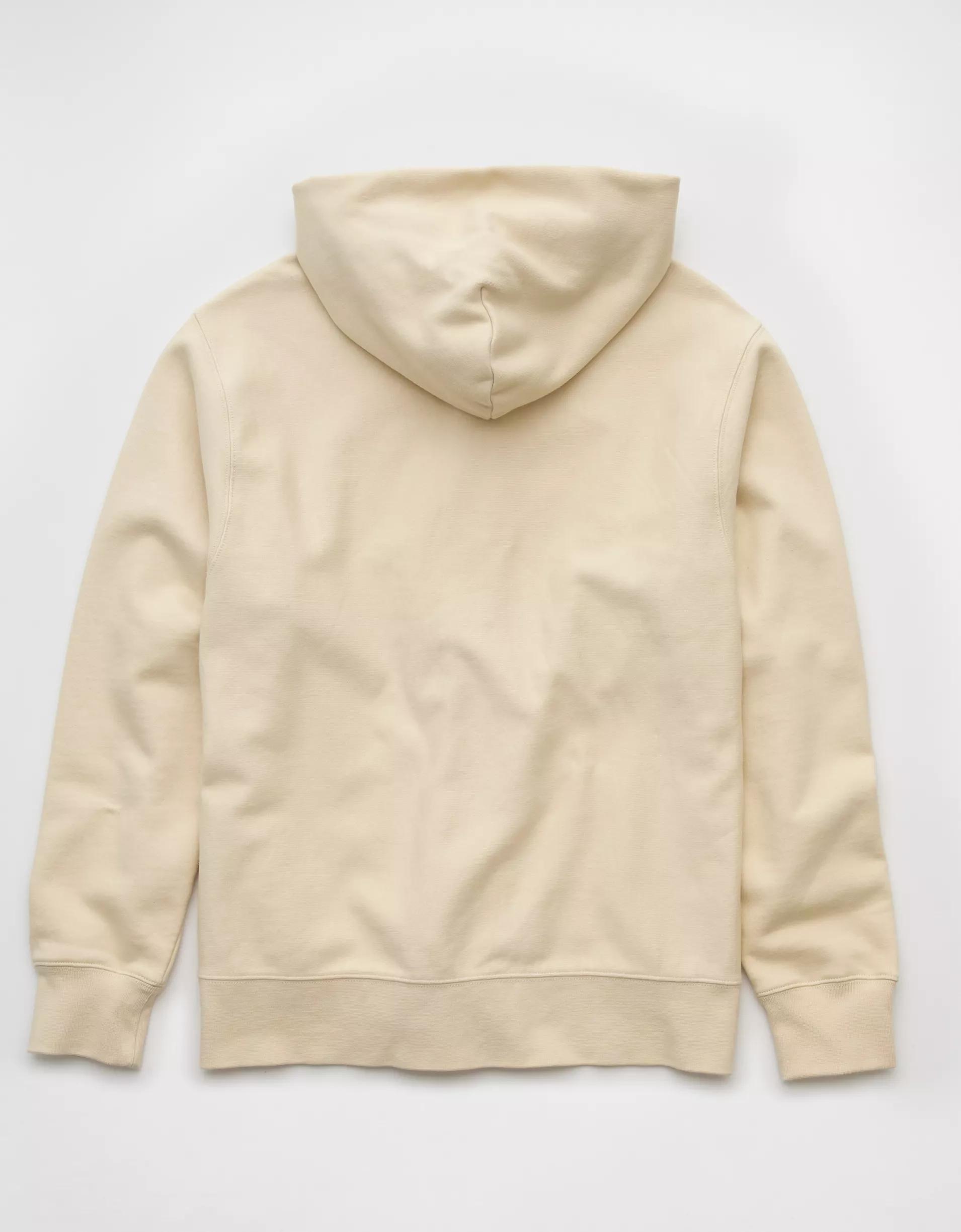 AE Laidback Luxe Heavyweight Button-Up Hoodie Product Image