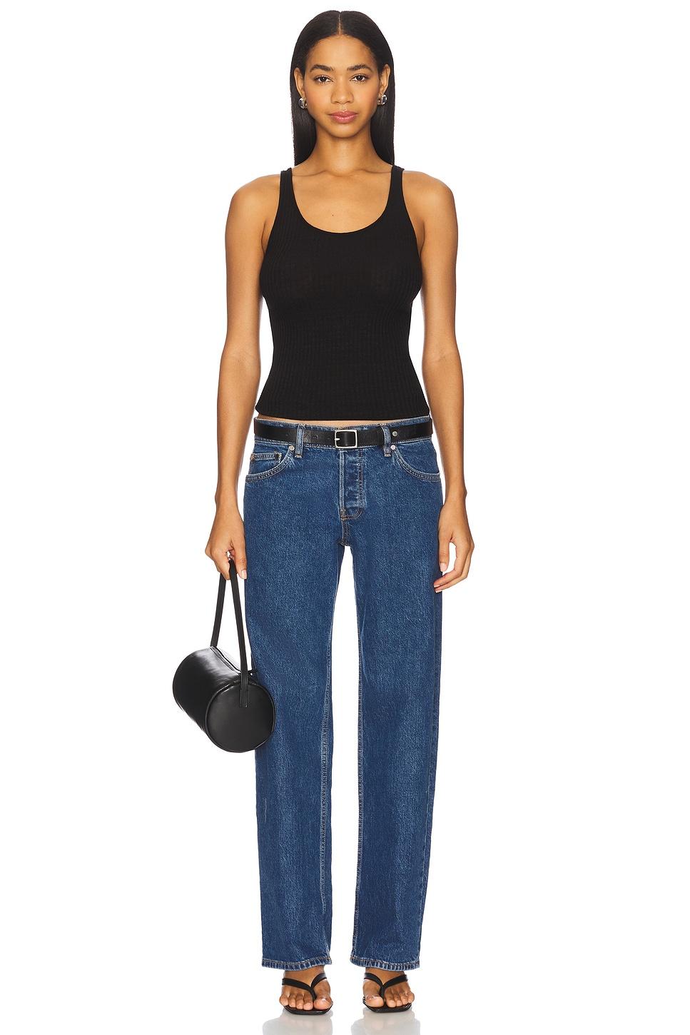 Military Rib Slim Tank Top Enza Costa Product Image