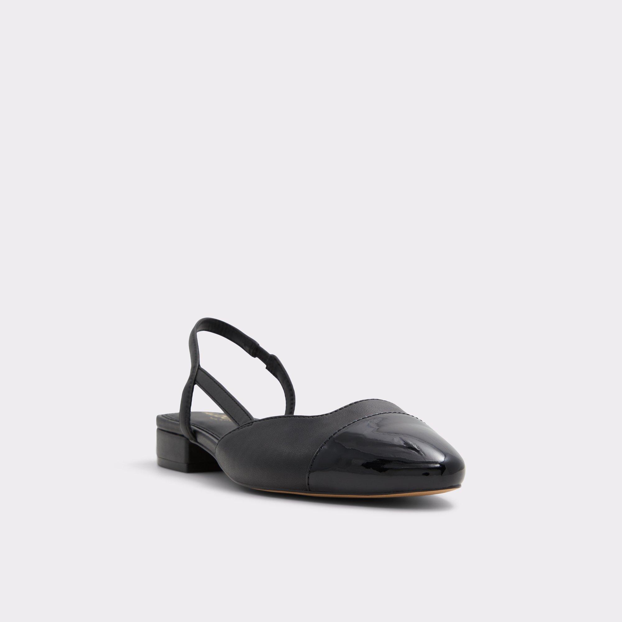 Clementinne Black Synthetic Smooth Women's Ballet Flats | ALDO US Product Image