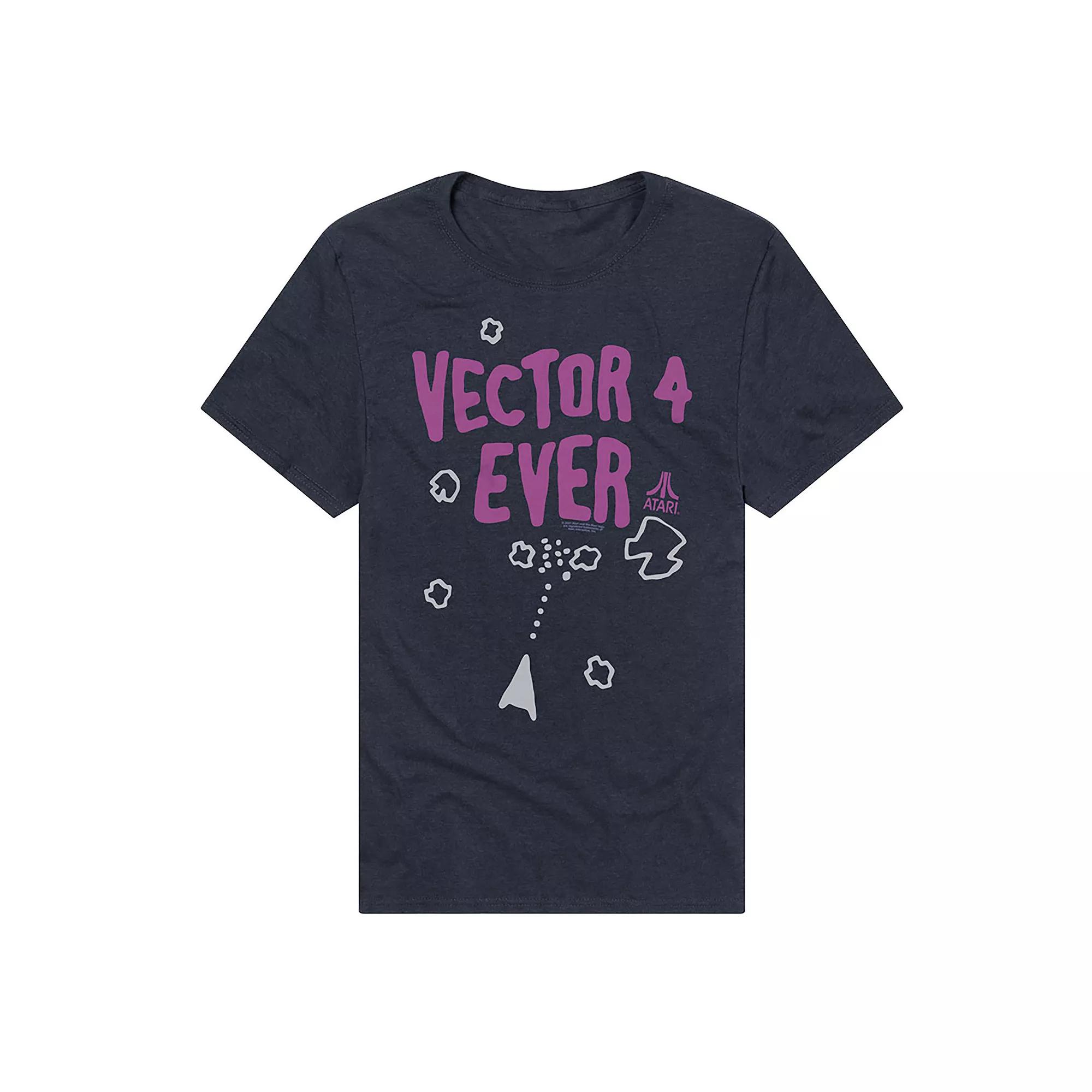 Men's Atari Asteroids "Vector 4 Ever" Graphic Tee,  Product Image