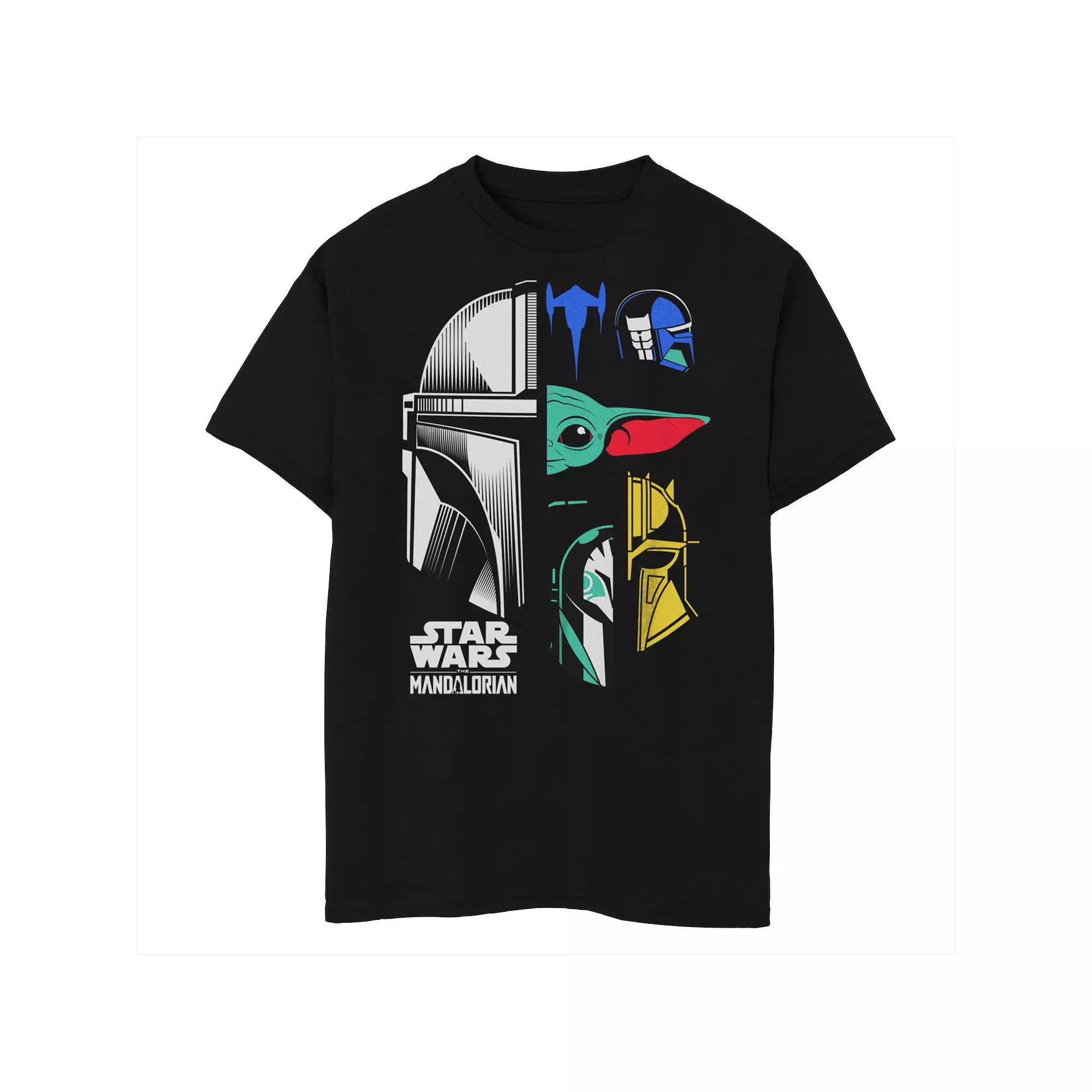 Boys 8-20 Marvel Avengers Endgame Iron Man Hexagon Portrait Tee, Boy's, Size: Medium, Blue Product Image