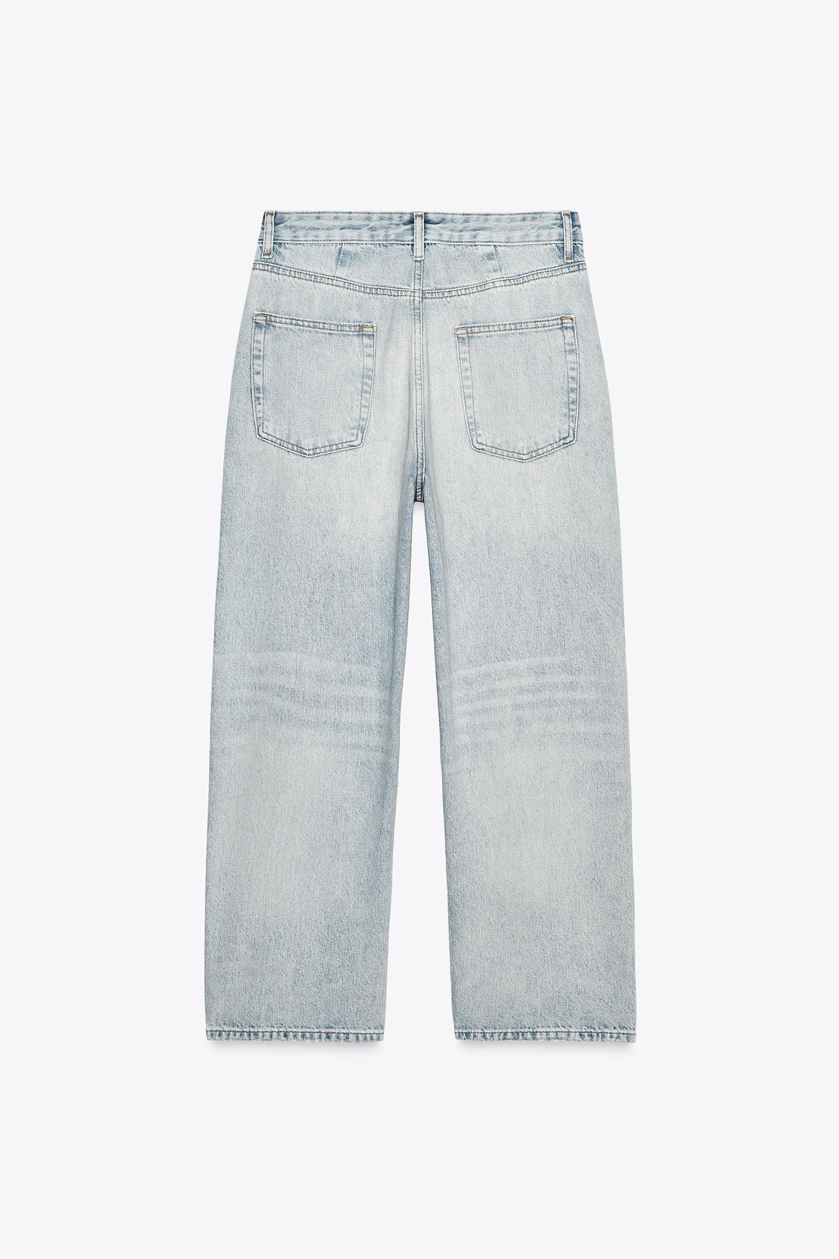 ZW COLLECTION RELAXED MID-RISE JEANS Product Image