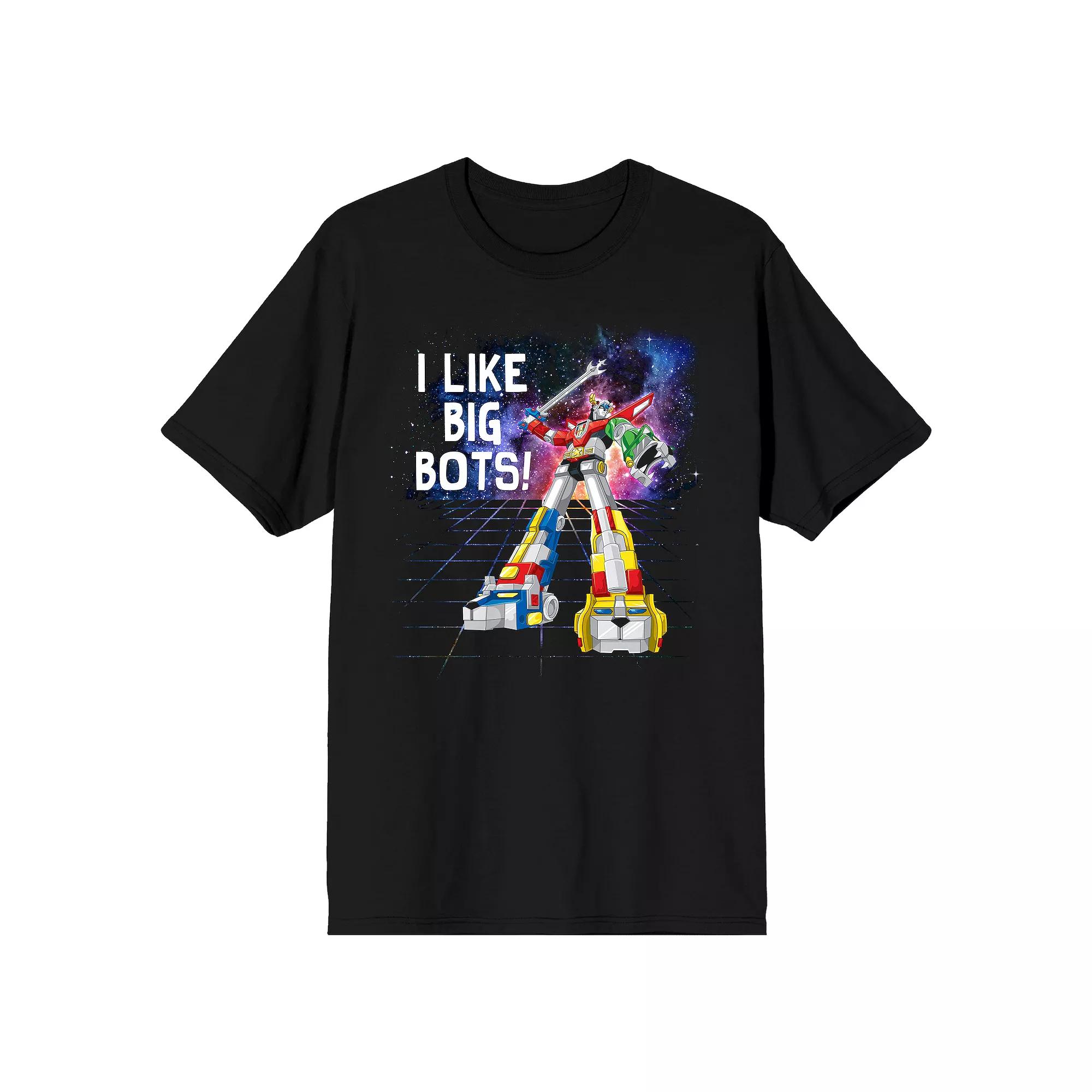 Men's Voltron I Like Big Bots Tee,  Product Image