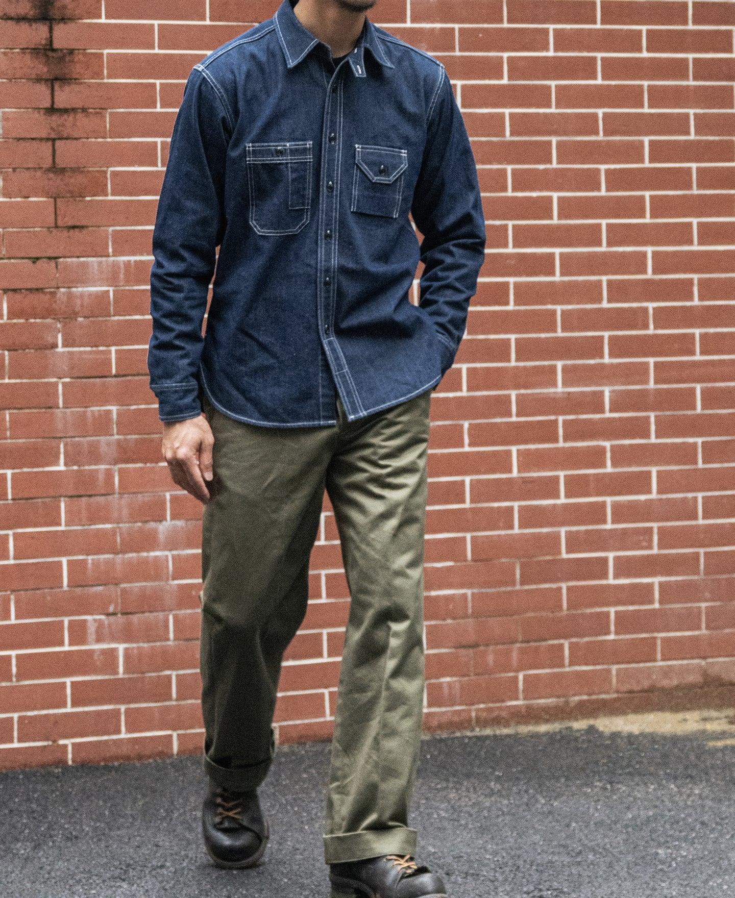 1937 10.5 oz Denim Workshirt Product Image