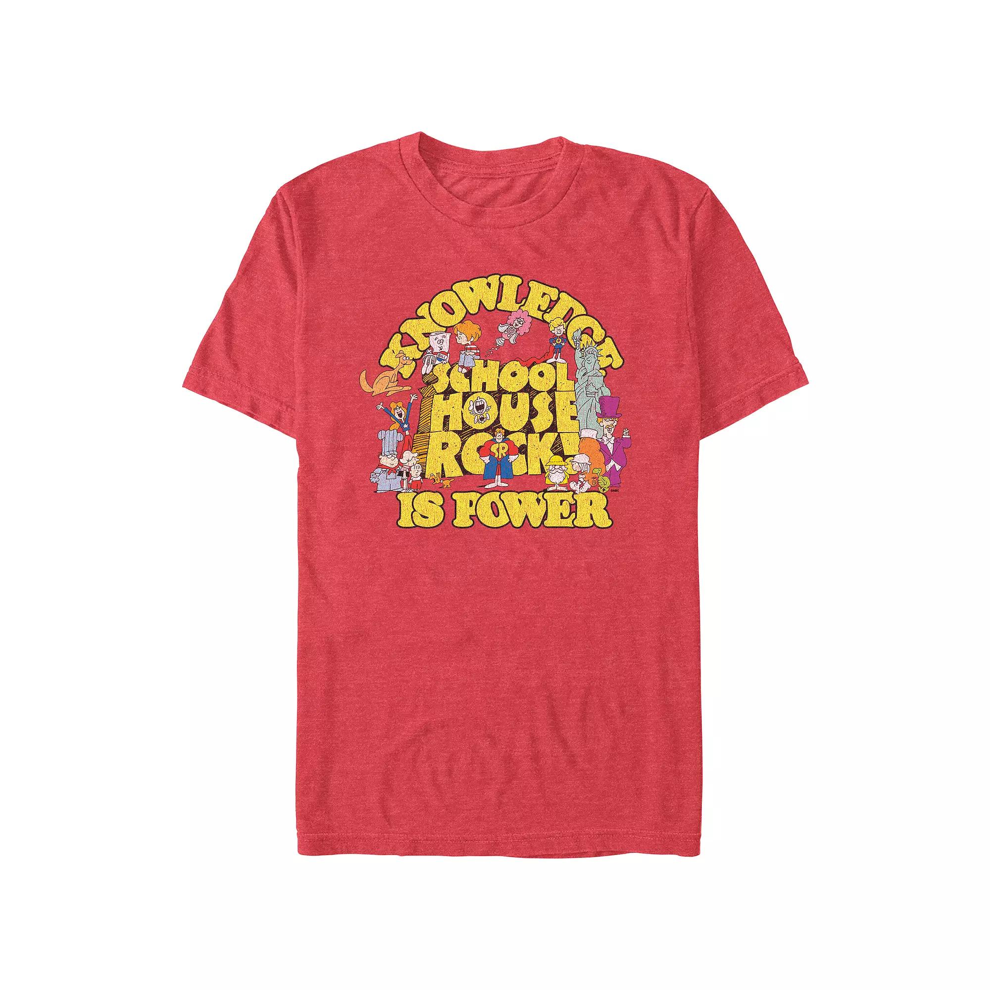 Men's Schoolhouse Rock! Knowledge Is Power Graphic Tee,  Product Image