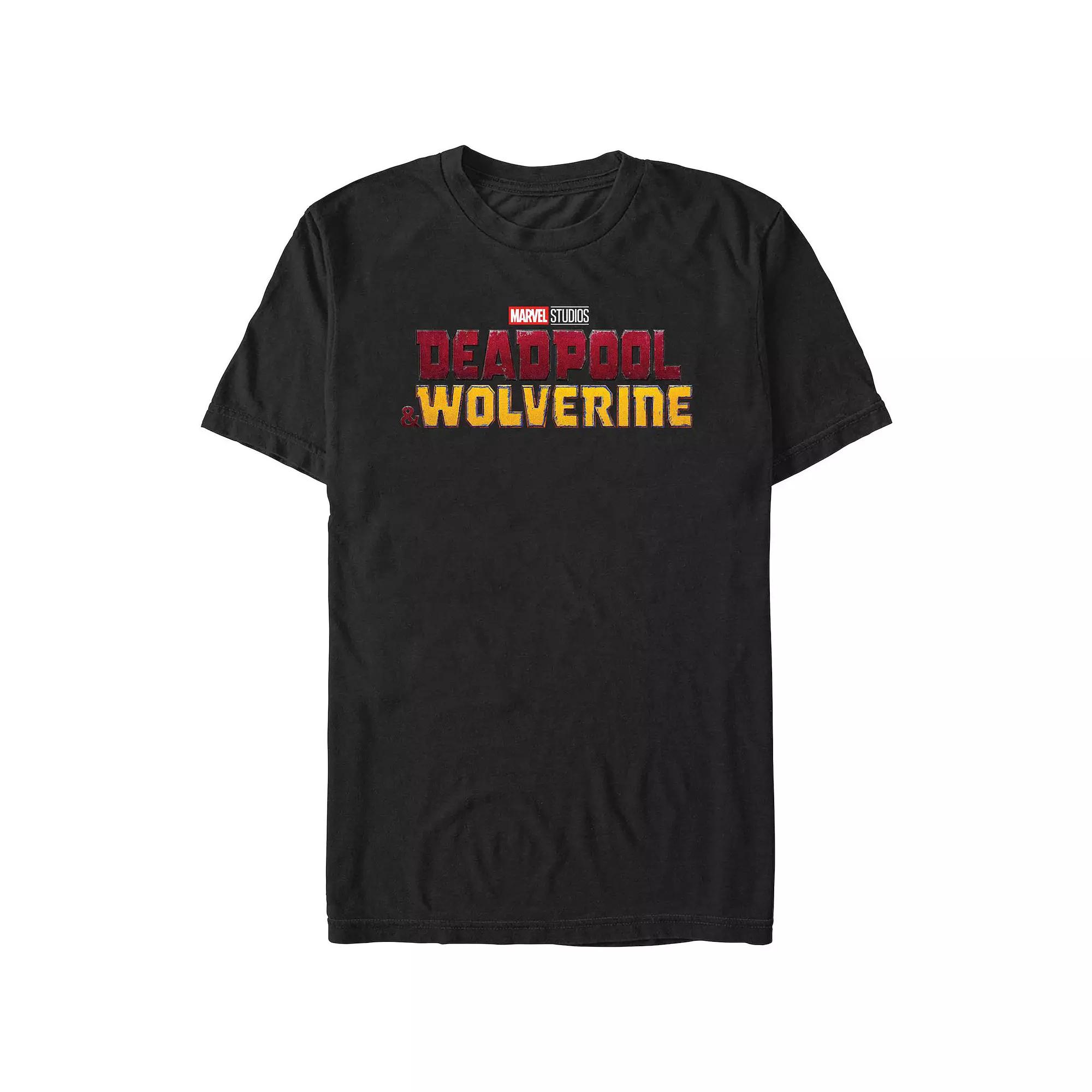 Men's Deadpool And Wolverine Logo Graphic Tee,  Product Image