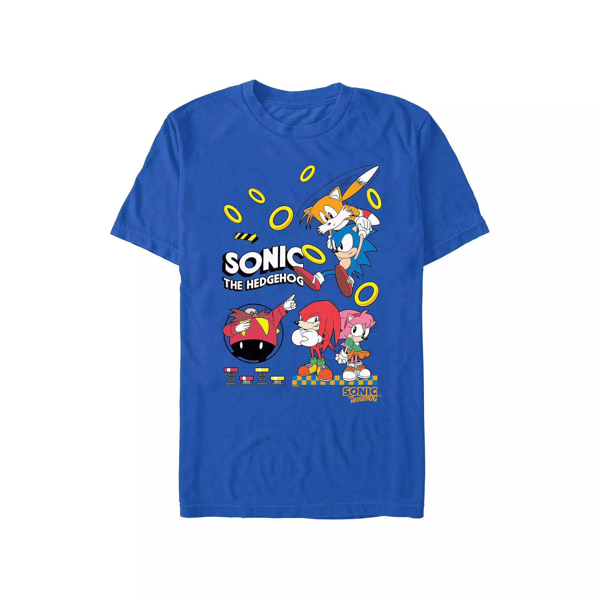 Men's Sonic The Hedgehog Flying Buddy Graphic Tee,  Product Image