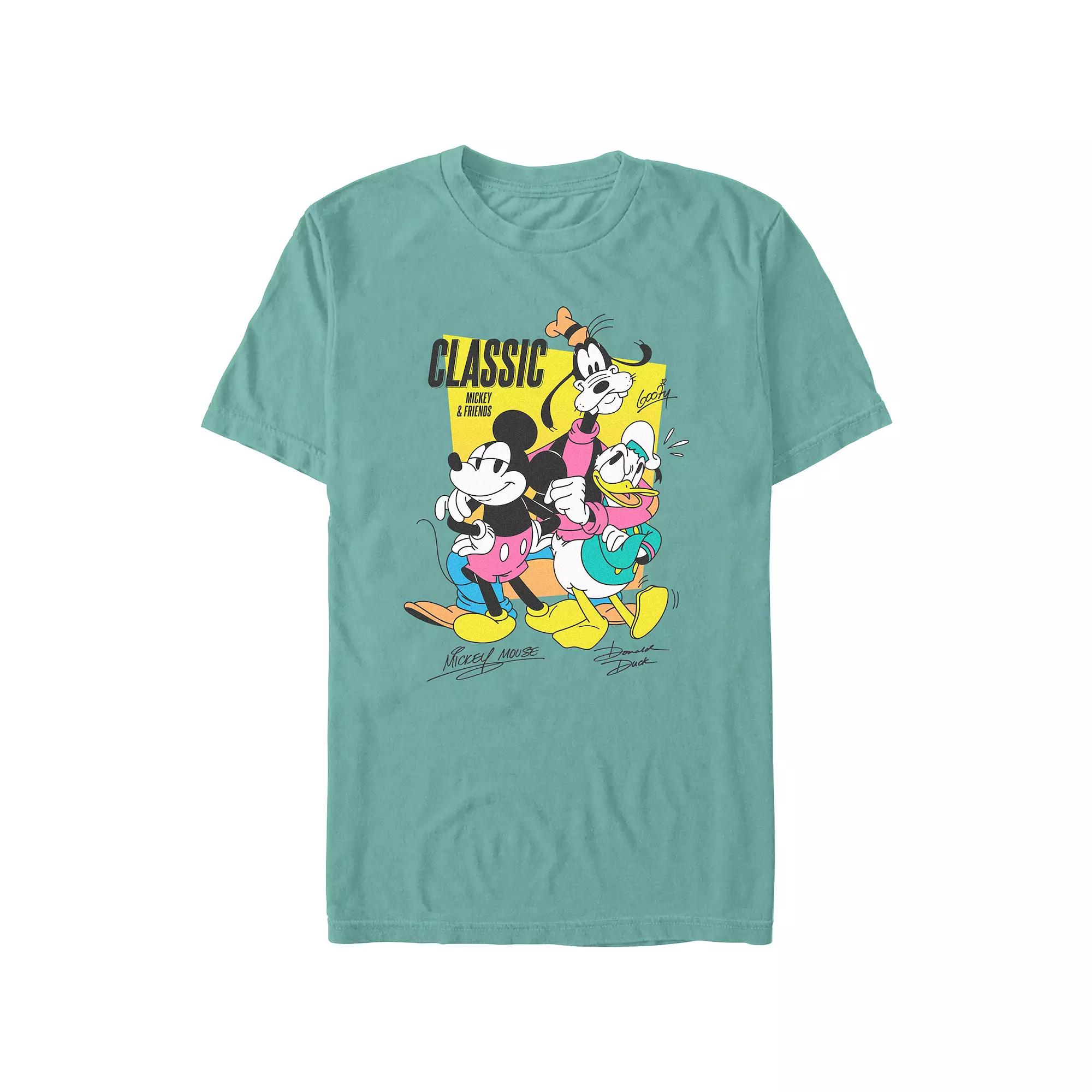 Men's Comfort Colors® Disney's Mickey Mouse And Friends Signatures Graphic Tee,  Product Image
