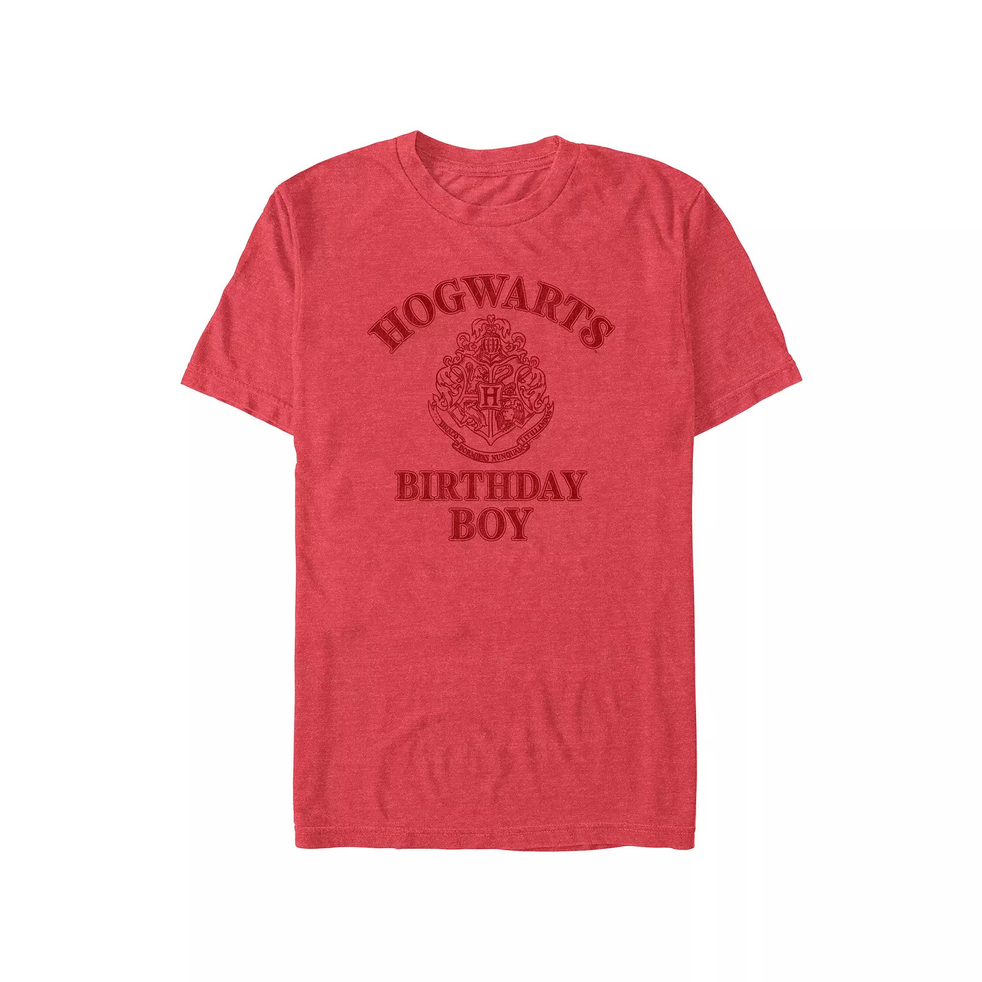 Men's Harry Potter Hogwarts Birthday Boy Graphic Tee,  Product Image