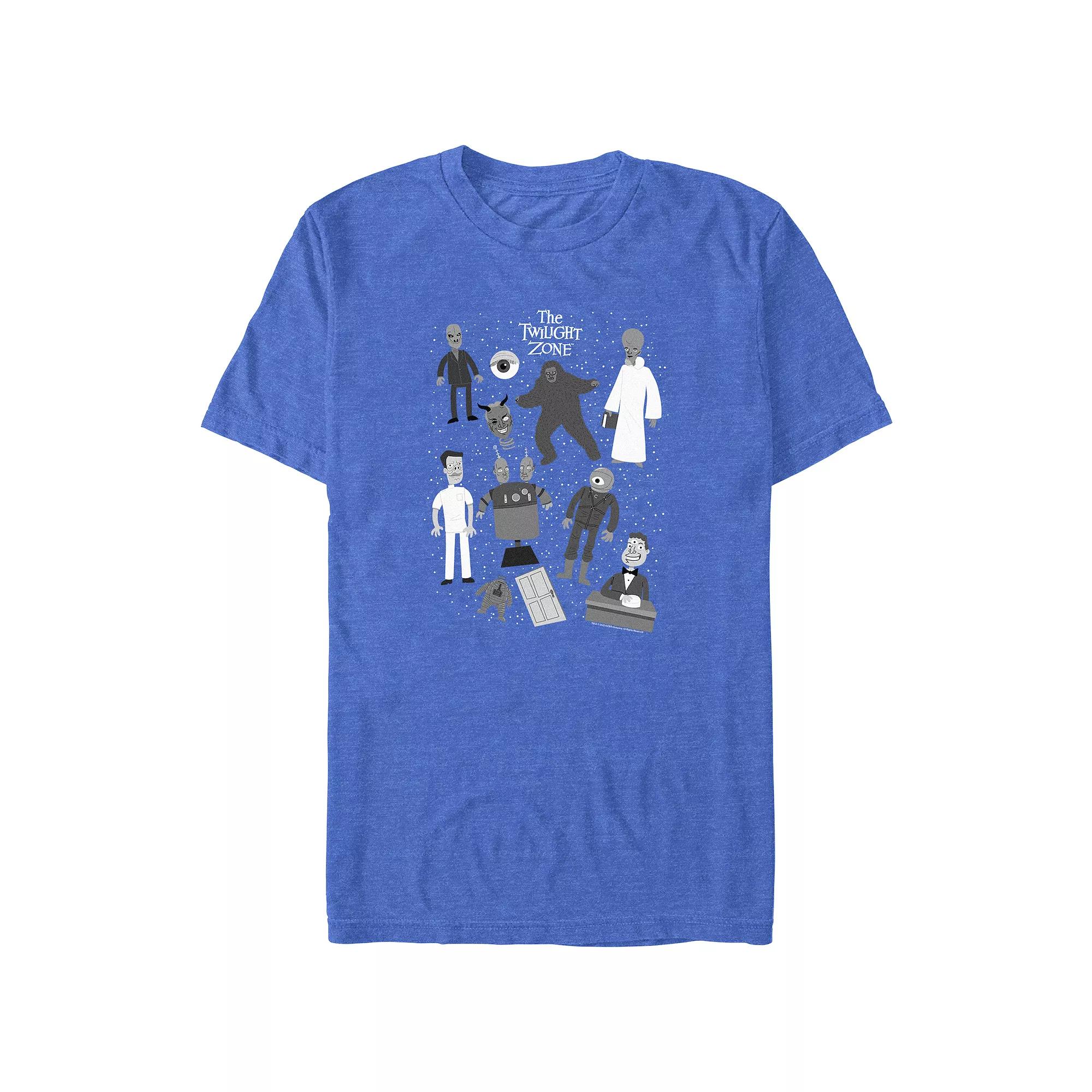 Big & Tall The Twilight Zone Icons Graphic Tee, Men's,  Product Image