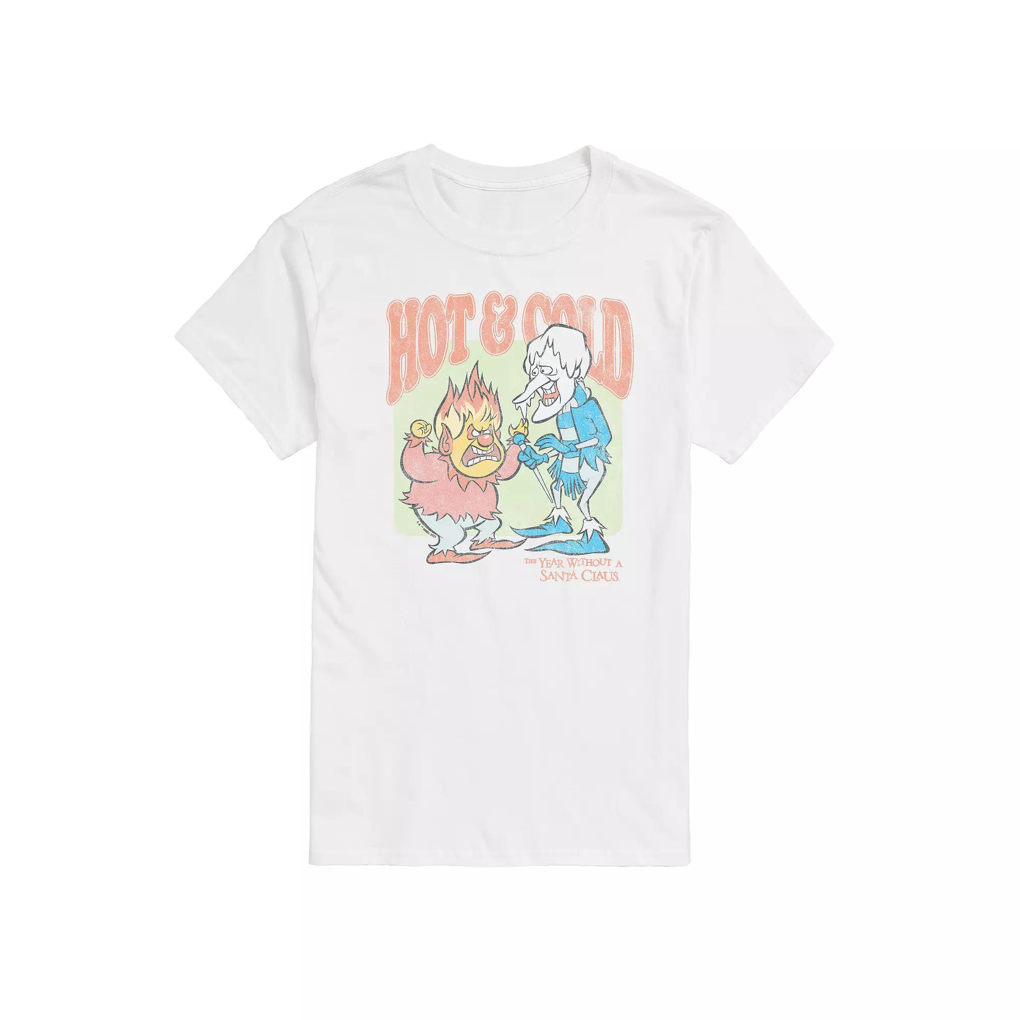 Men's Year Without Santa Claus Hot And Cold Graphic Tee,  Product Image