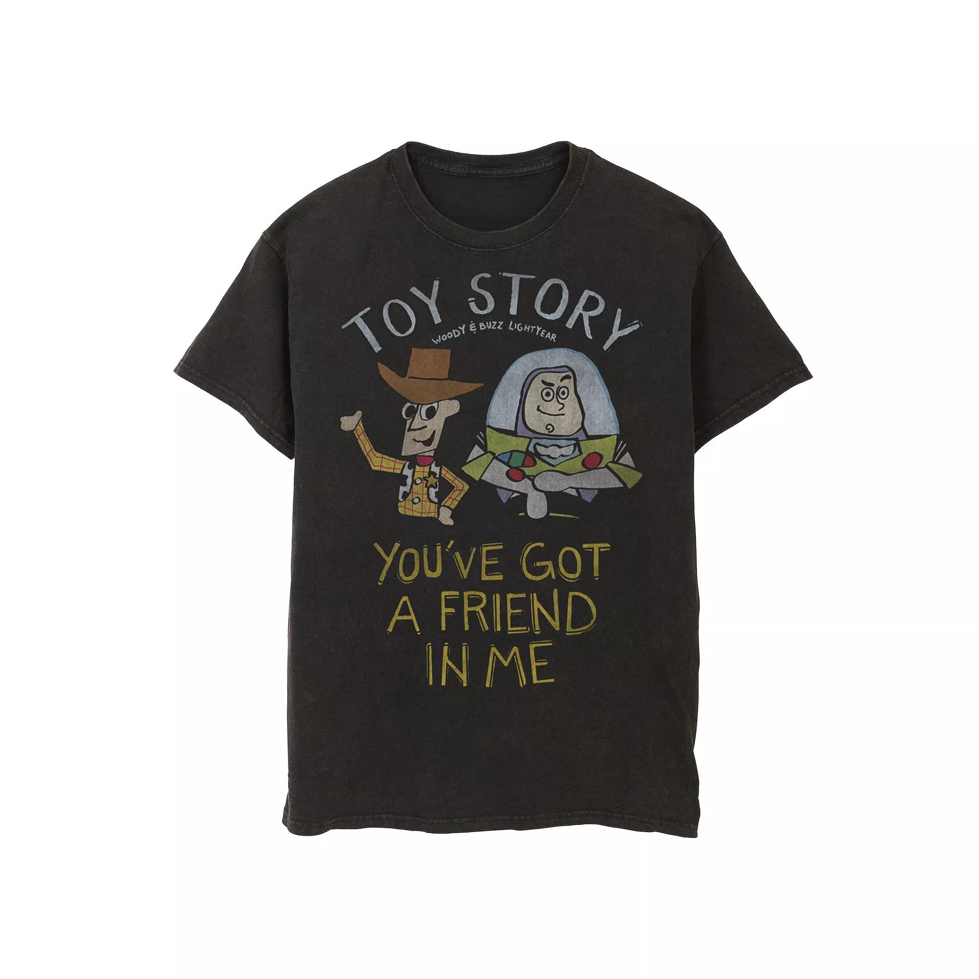 Disney / Pixar's Toy Story Men's You've Got a Friend Tee, Size: Large, Black Product Image