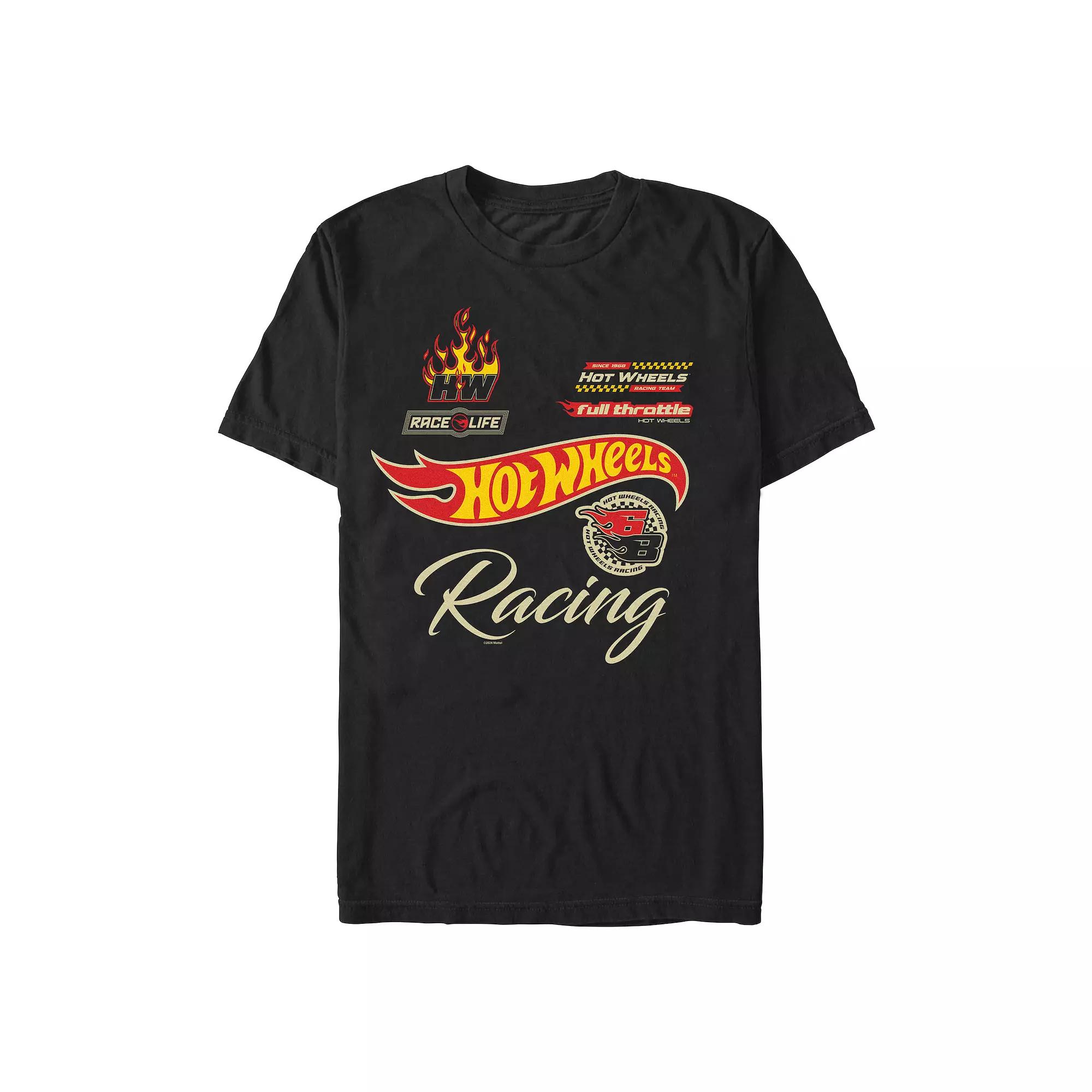 Men's Hot Wheels Race Life Full Throttle Graphic Tee,  Product Image
