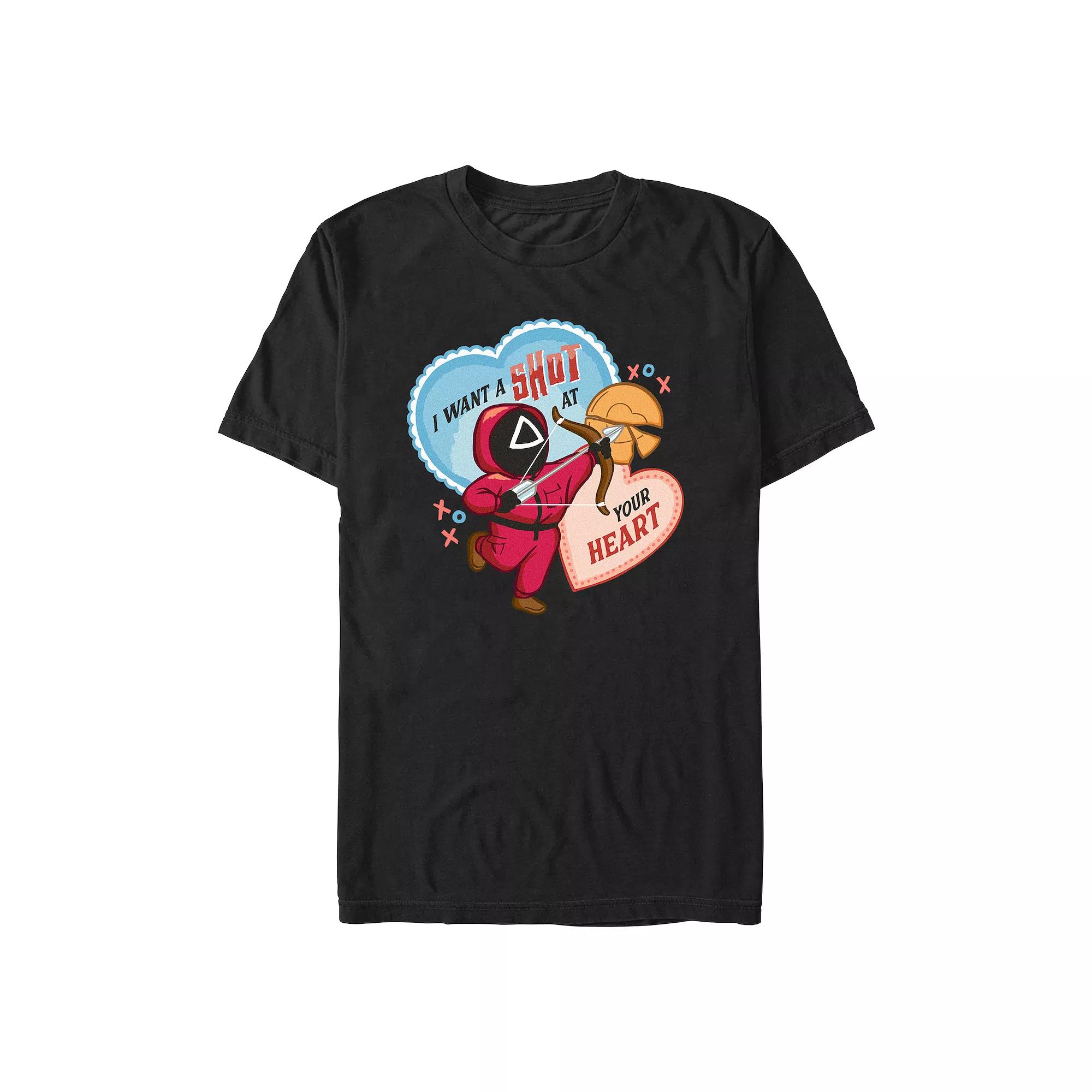 Men's Squid Game I Want A Shot At Your Heart Graphic Tee,  Product Image