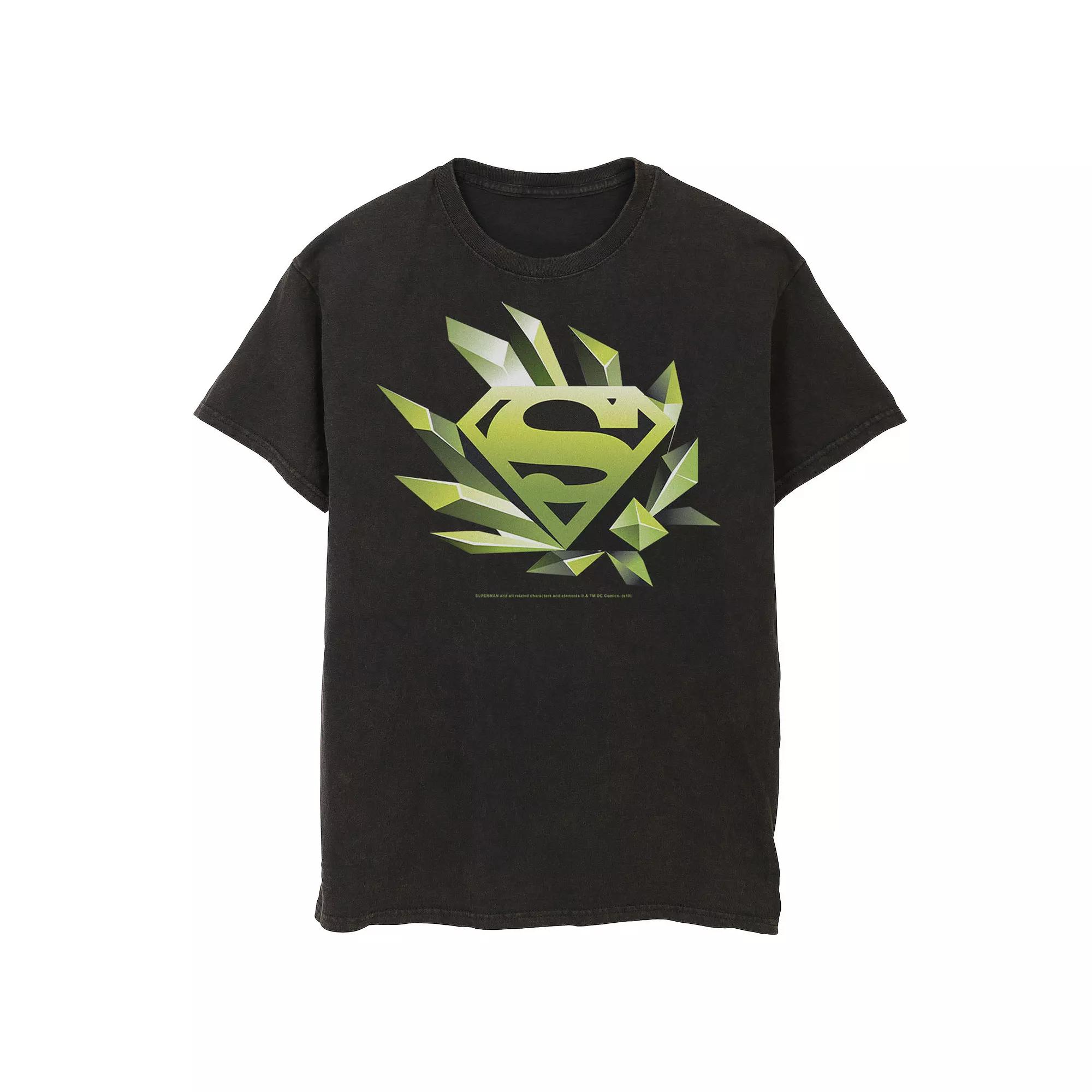 Men's DC Comics Superman Kryptonite Chest Logo Tee,  Product Image
