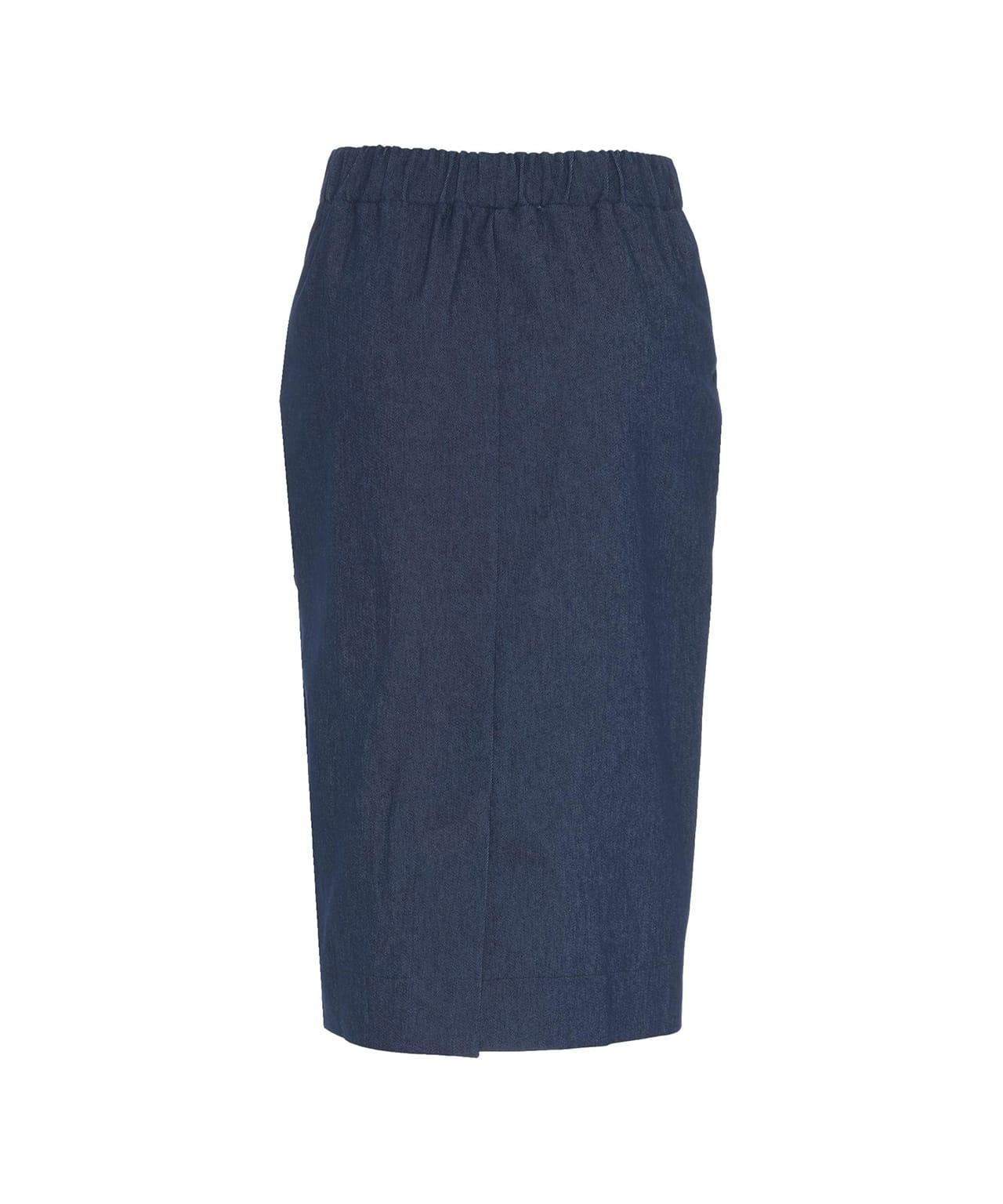 Pencil skirt in denim Product Image