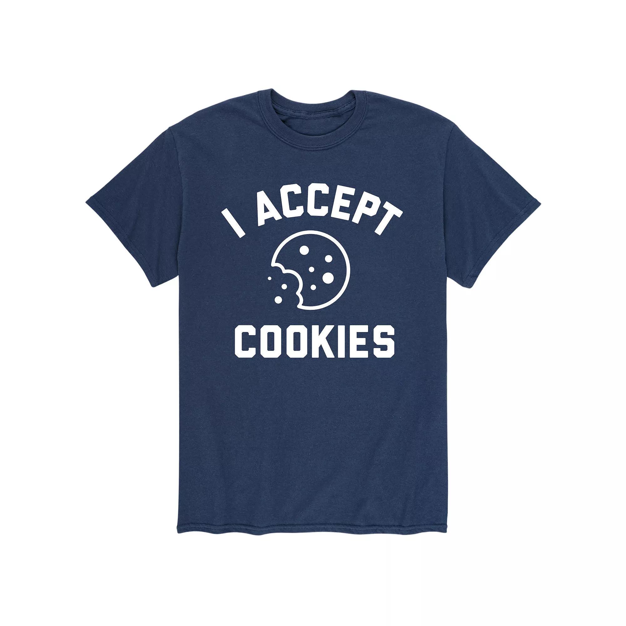 Men's I Accept Cookies Tee,  Product Image