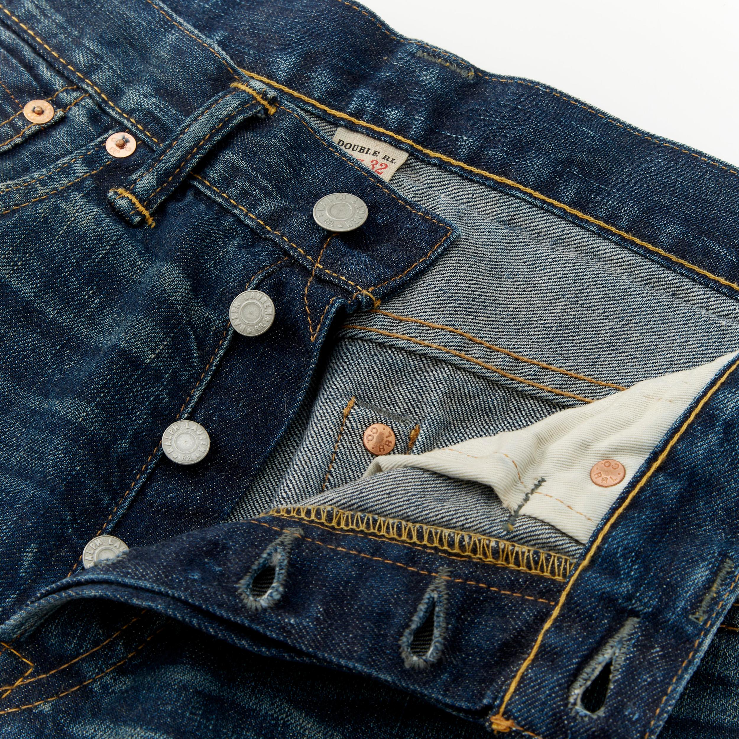 Slim Fit Selvedge Denim Jeans Product Image