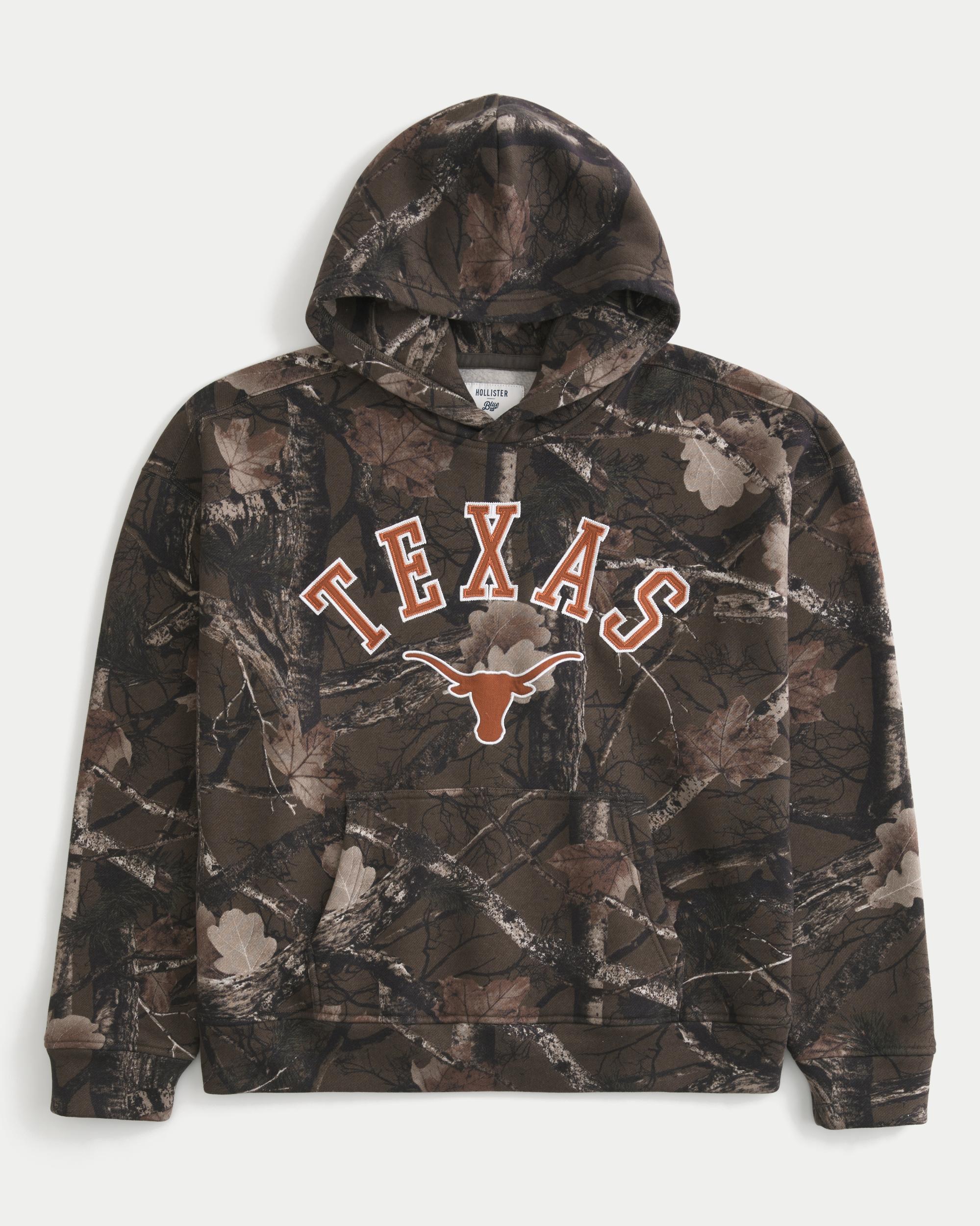 Boxy UConn Graphic Hoodie Product Image