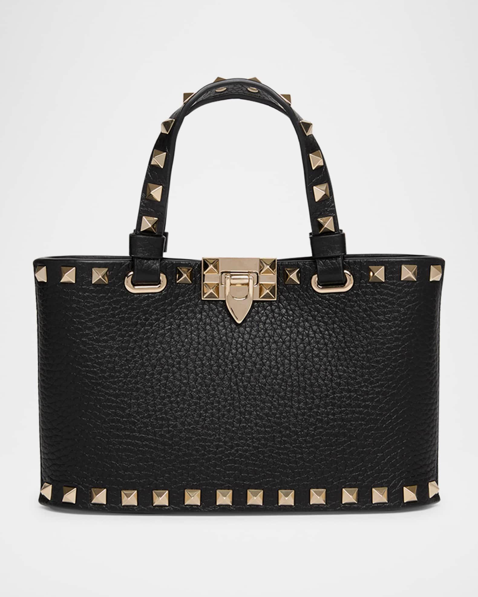 Mini Rockstud Leather Tote Bag Product Image