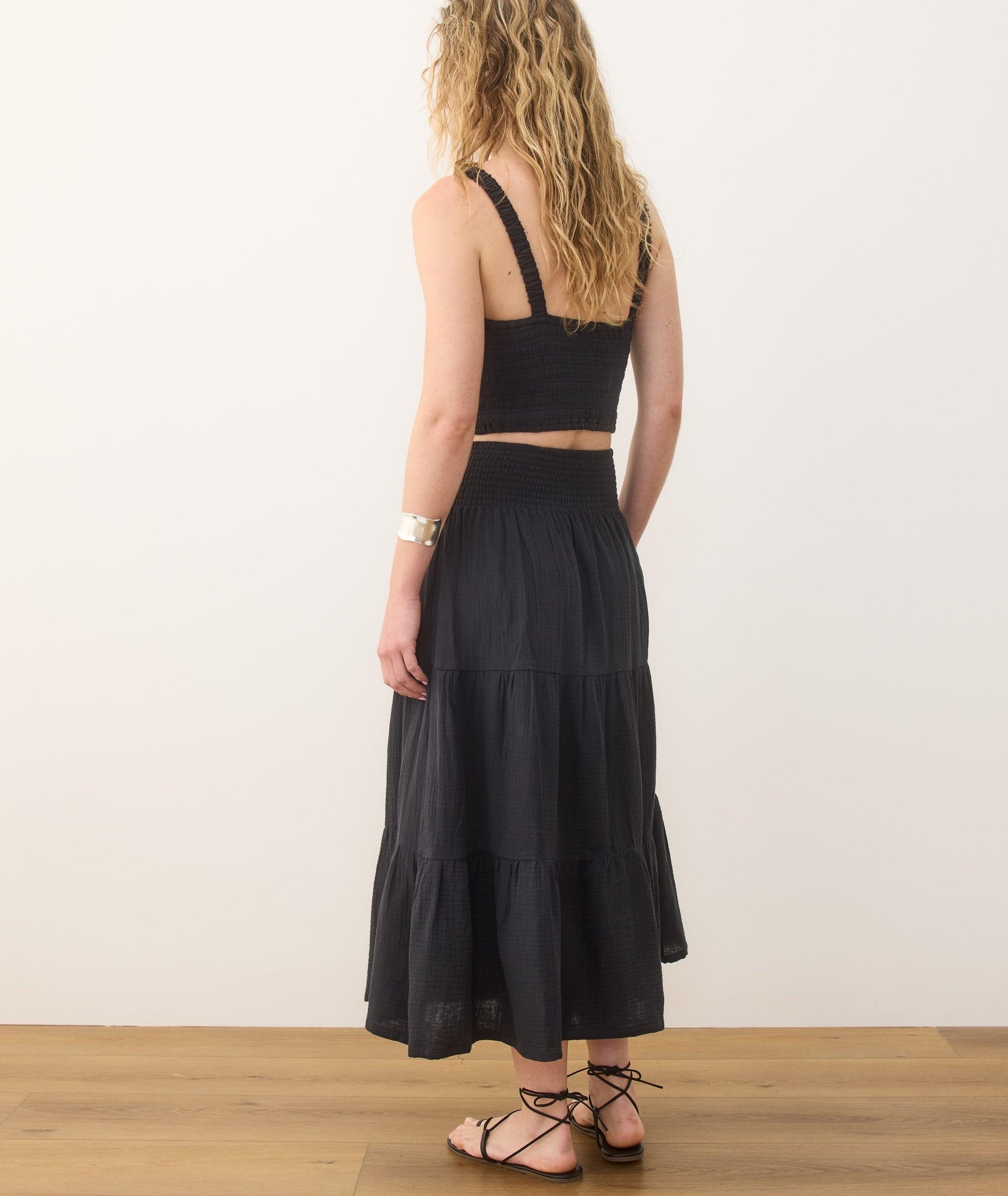 Corinne Double Cloth Maxi Skirt Product Image