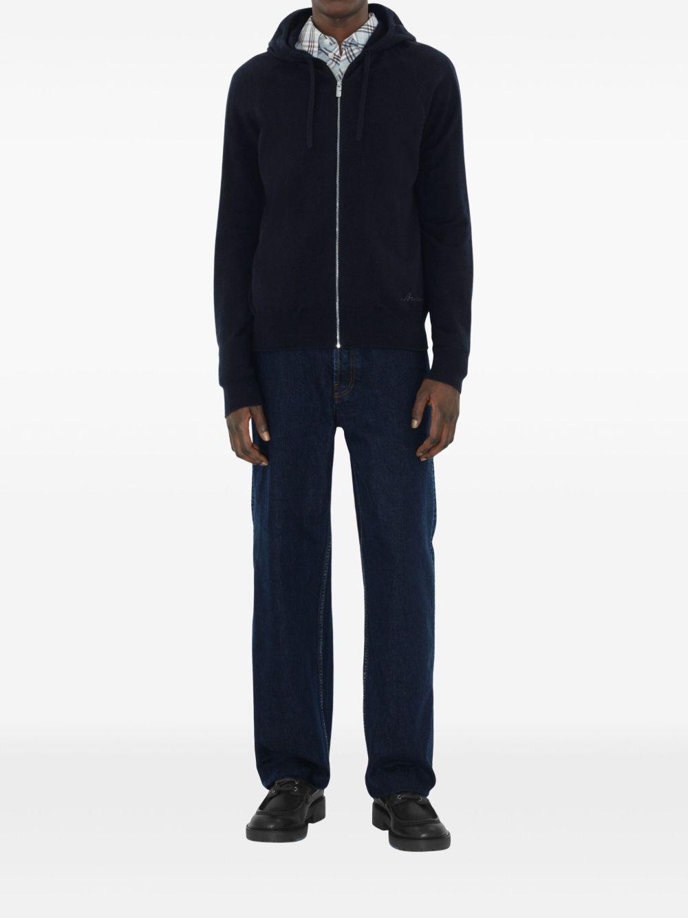 knitted hoodie Product Image