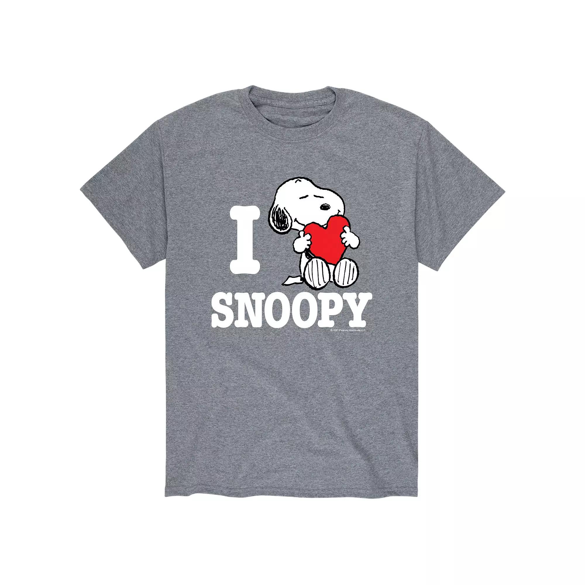 Men's Peanuts I Love Snoopy Tee,  Product Image