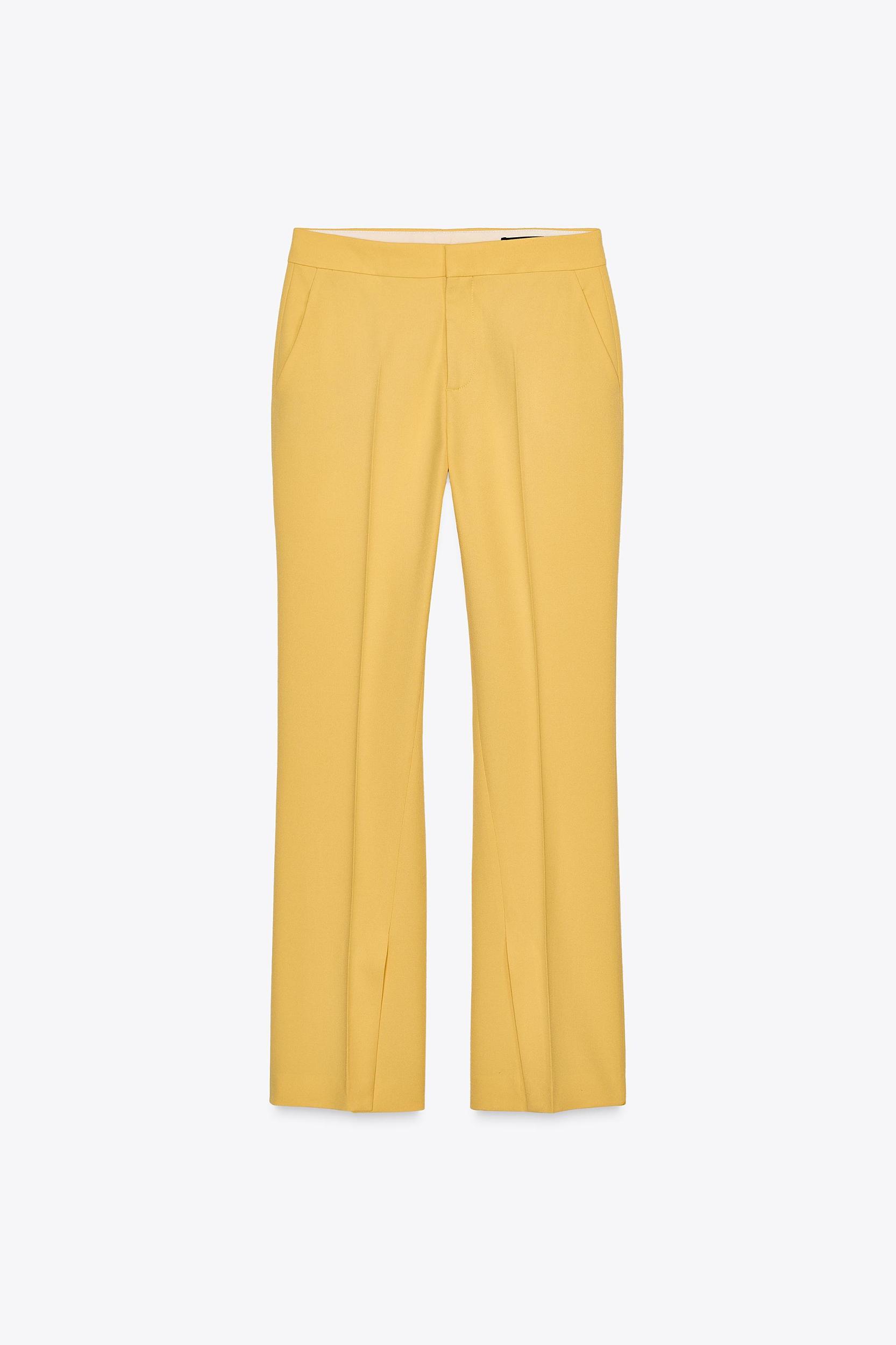 ZW COLLECTION FLARE PANTS WITH SIDE VENTS Product Image