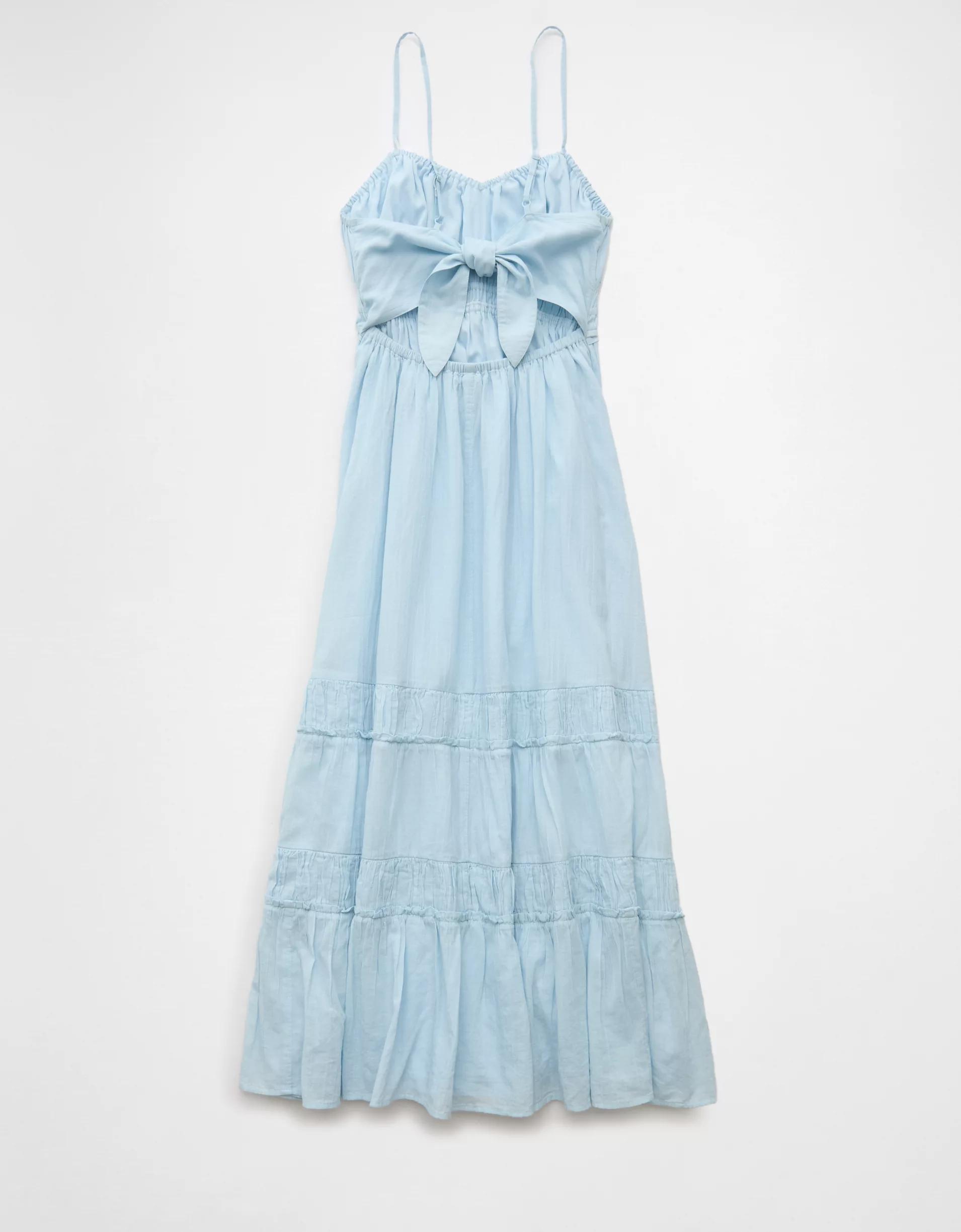 AE Sweetheart Open-Back Midi Dress Product Image