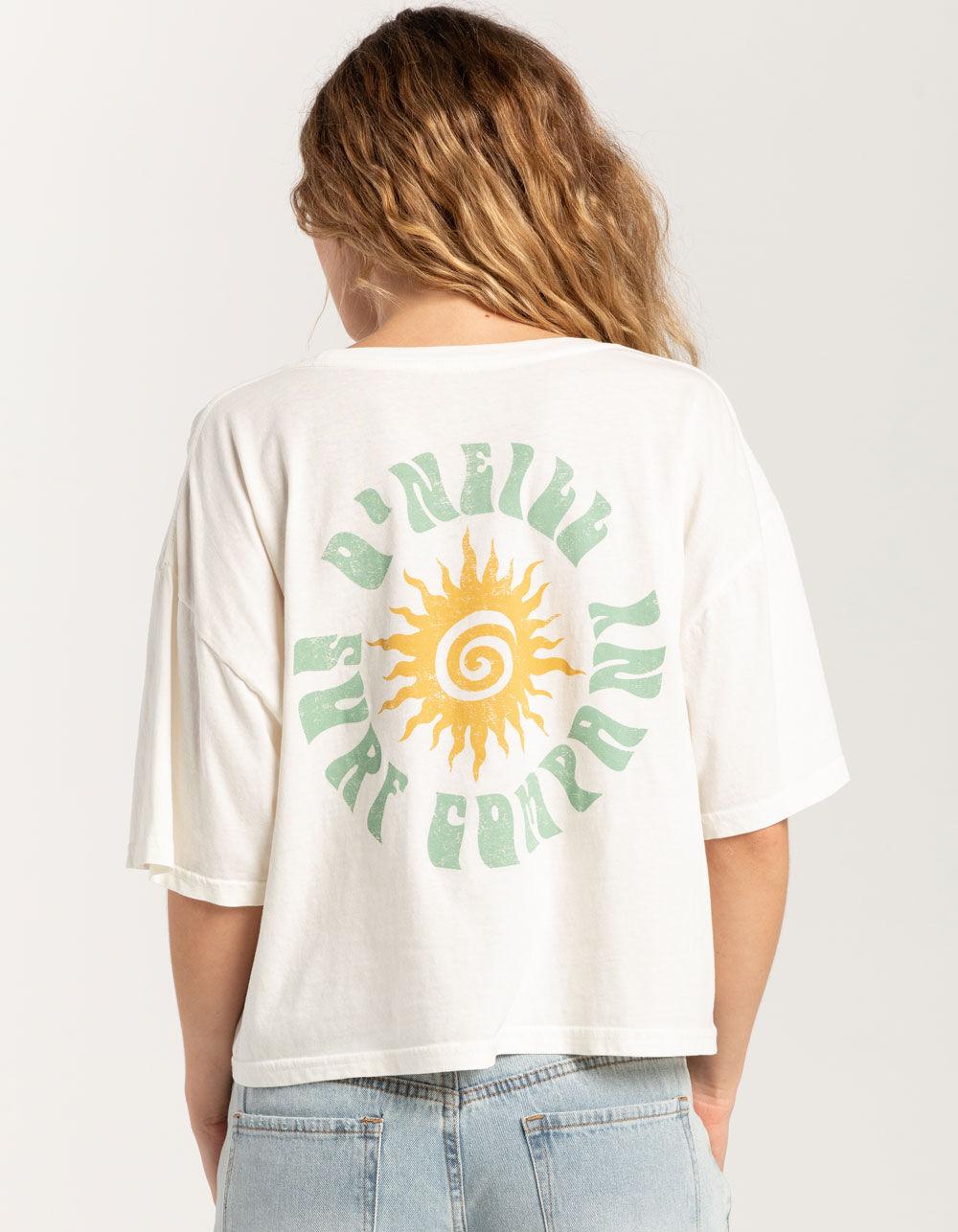 O'NEILL Summer Womens Crop Tee - WHITE Product Image