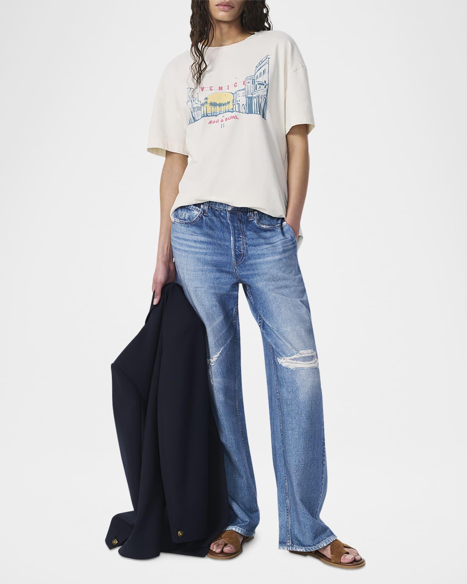 Venice Crewneck Boyfriend Tee Product Image