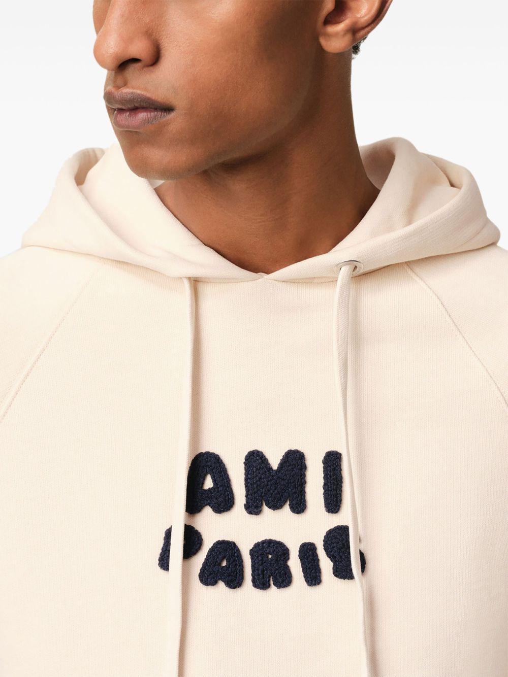 logo-appliqué hoodie Product Image