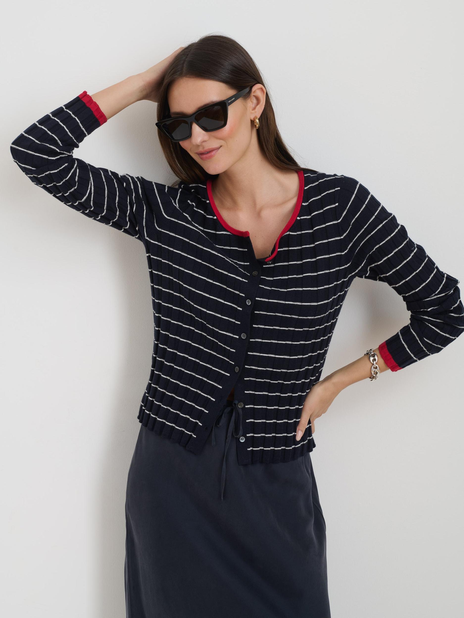 Lilly Slip Skirt In Washed Silk Product Image