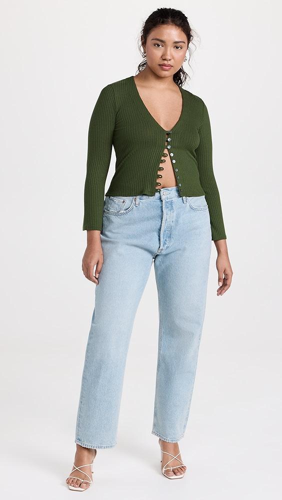 AGOLDE 90s Mid Rise Straight Jeans | Shopbop Product Image