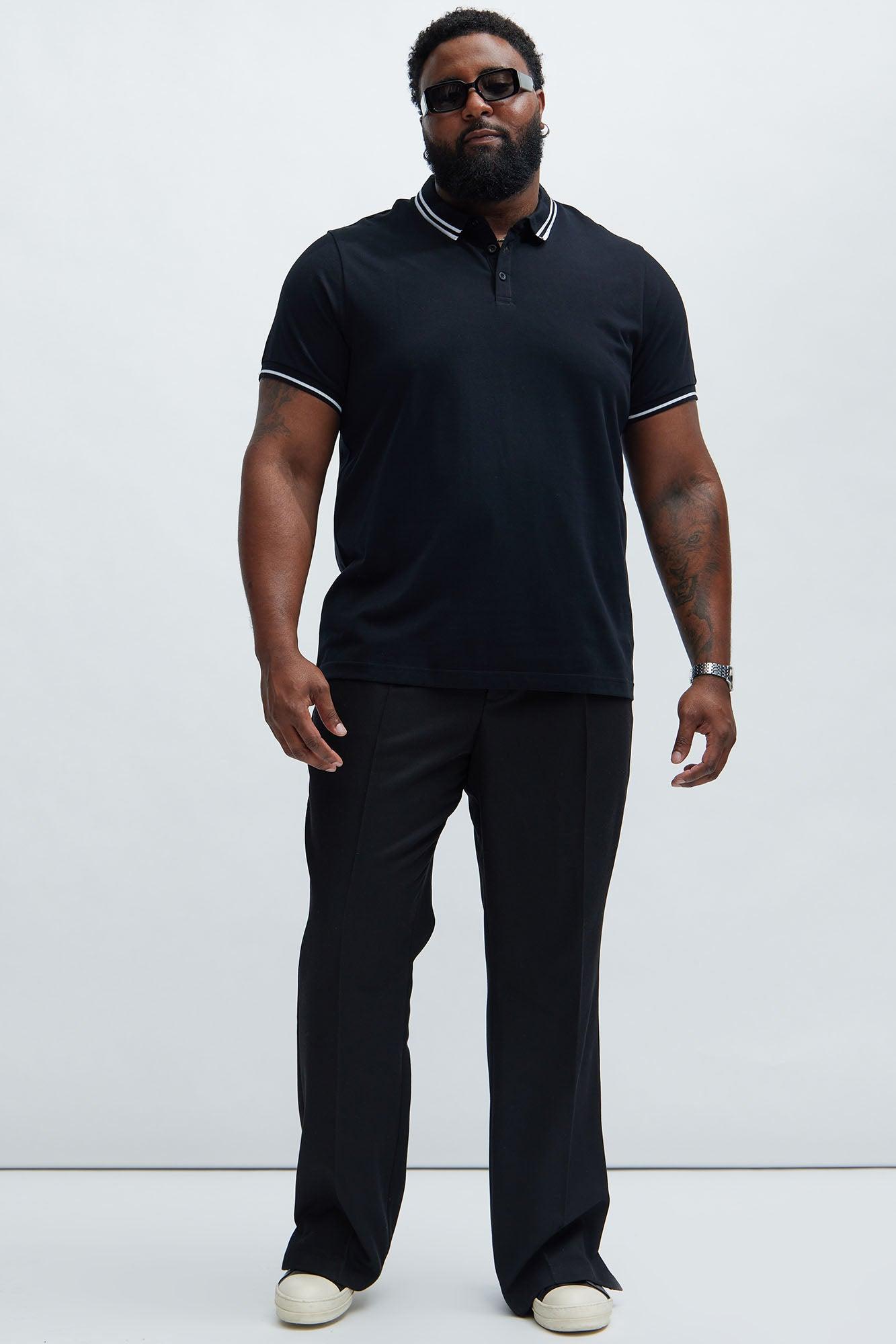 Wilson Short Sleeve Polo - Black Product Image