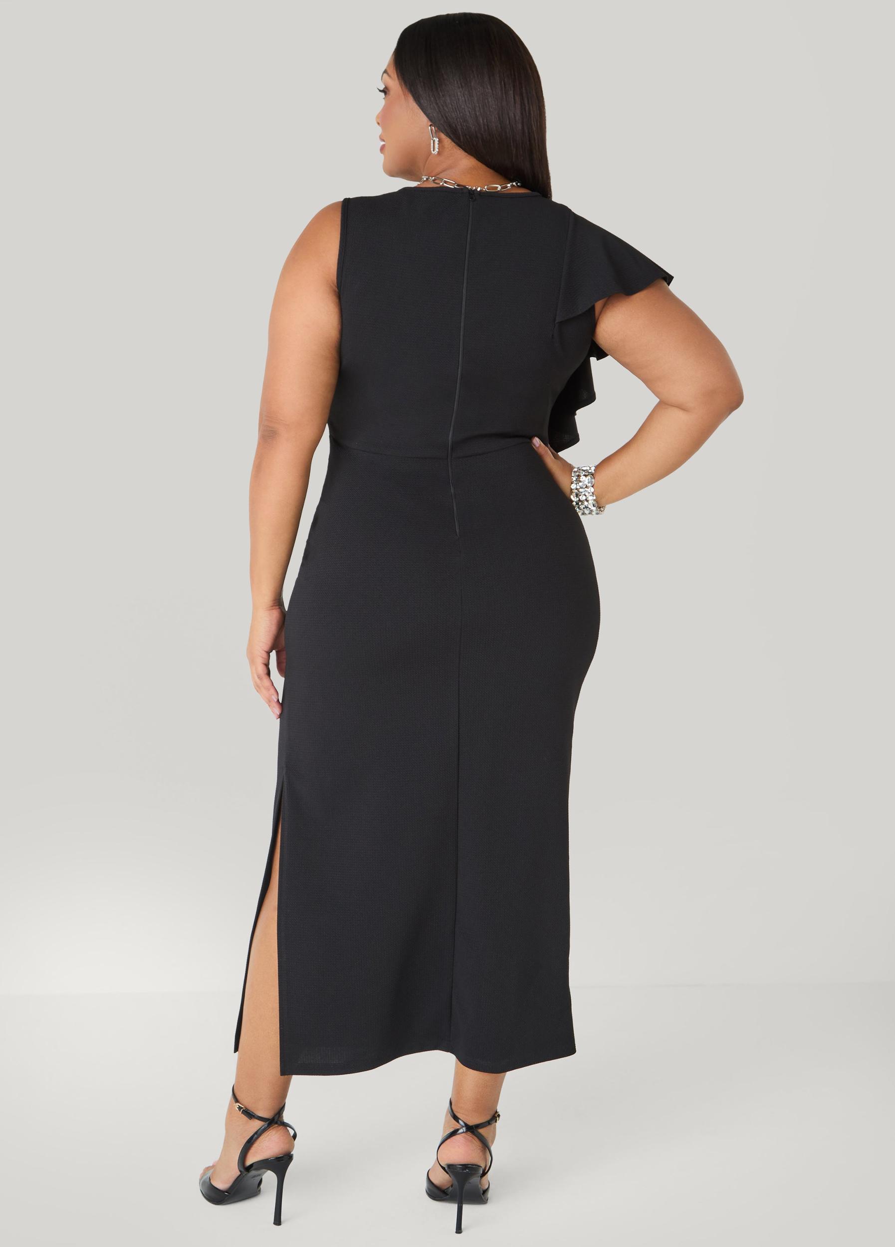 Ruffled Maxi Dress Product Image