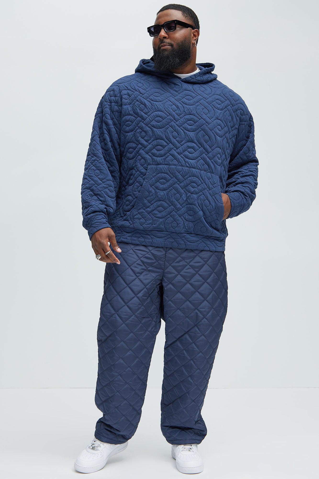 Super Nova Chain Hoodie - Navy Product Image