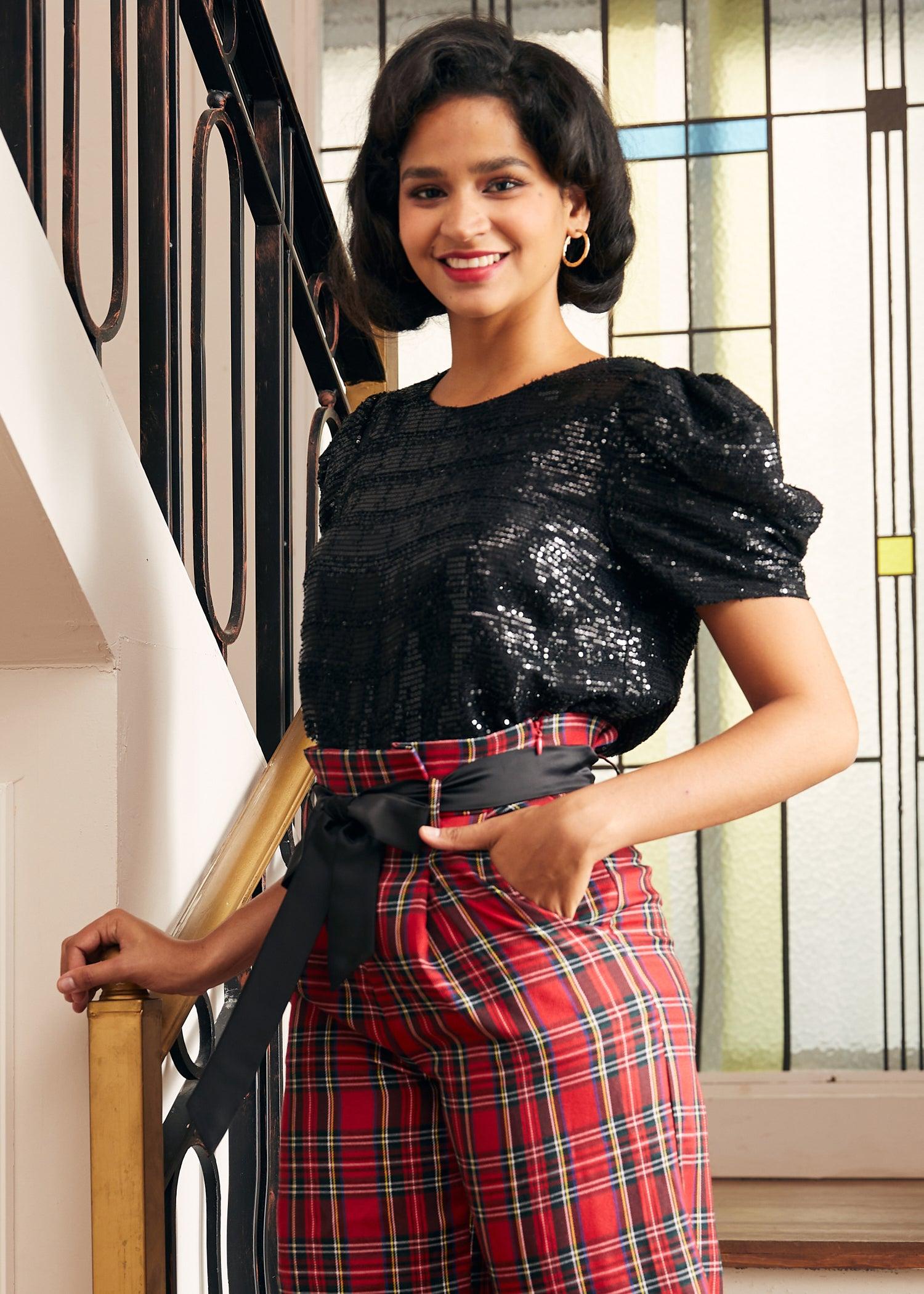 Festive Frolic Bubble Sleeve Crew Product Image