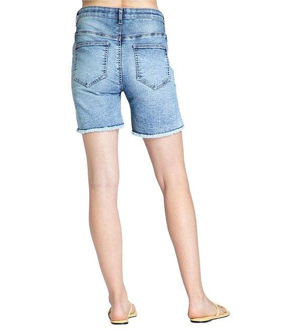 APNY Denim Mid Rise Shorts Product Image