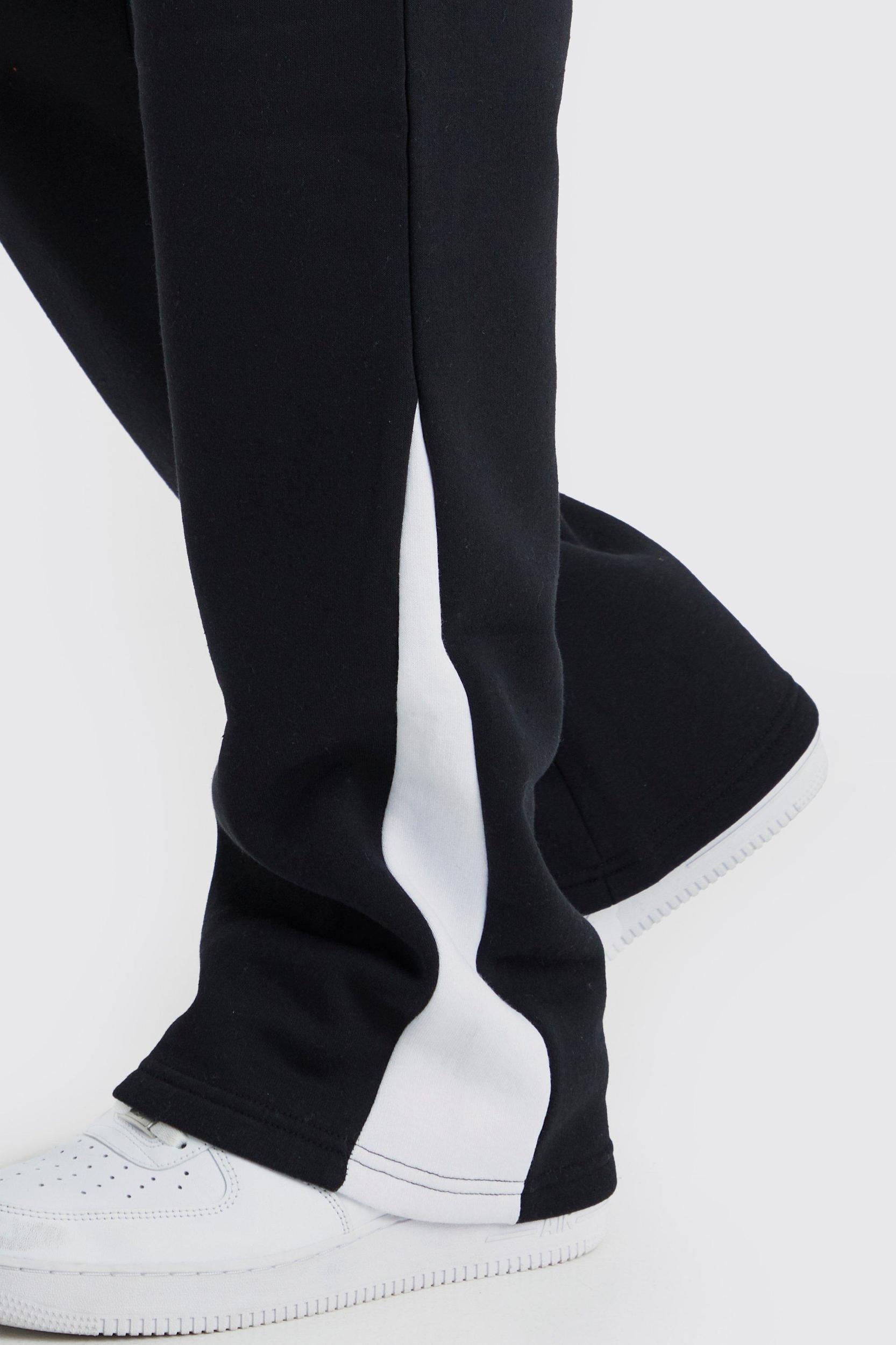 Regular Fit Gusset Sweatpants | boohooMAN USA Product Image