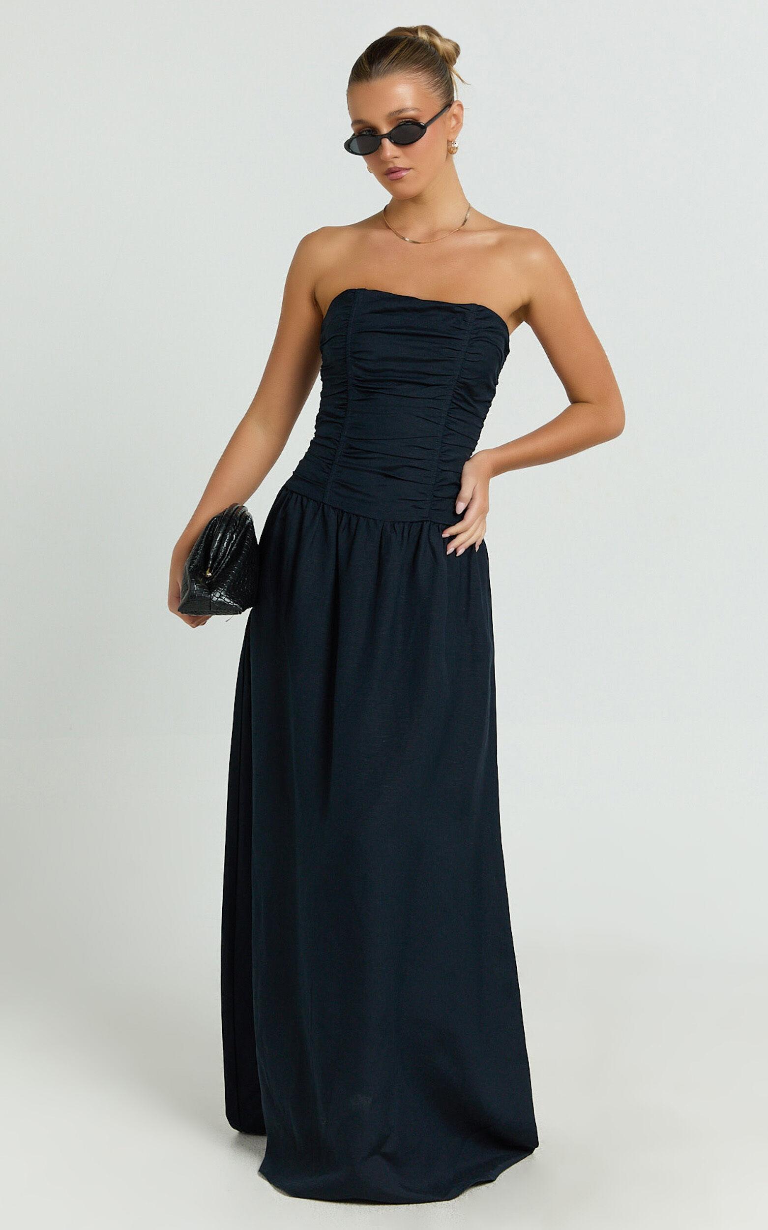 Lioness - Lush Maxi Dress in Navy Product Image