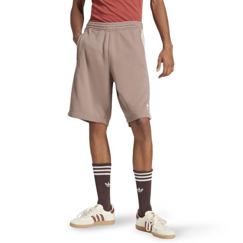 adidas Adicolor 3-Stripes Shorts Trace Brown XS Mens Product Image