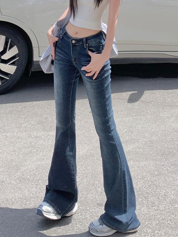 Slim Stretch Flare Jeans Product Image