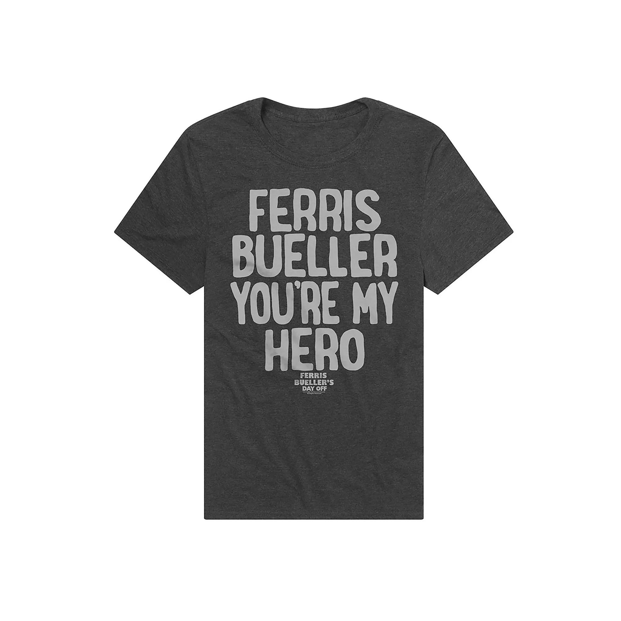 Men's Ferris Bueller You're My Hero Graphic Tee,  Product Image