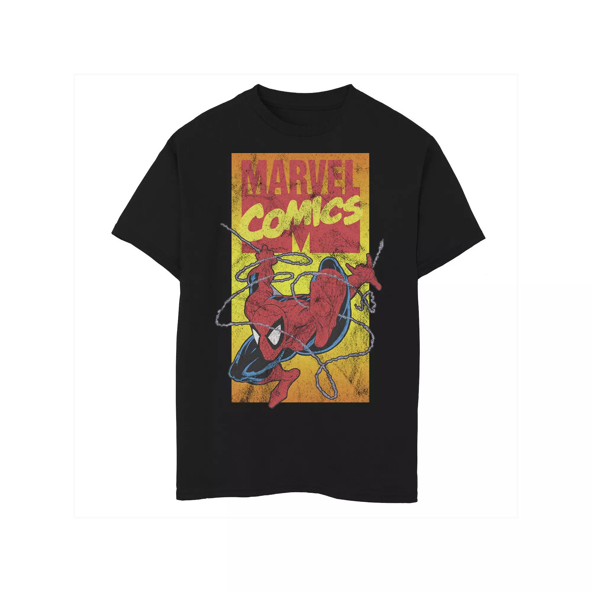 Boys 8-20 Marvel Comics Spider-Man Action Shot Tee, Boy's,  Product Image