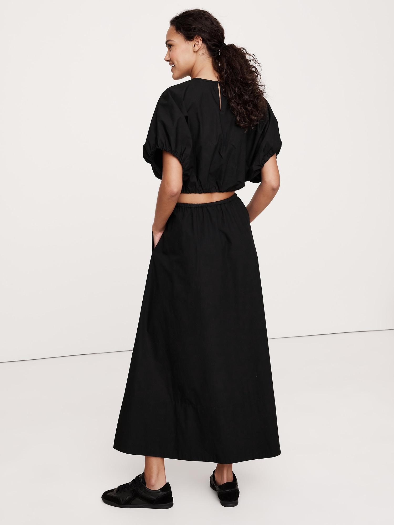 Cotton Poplin Maxi Skirt Product Image