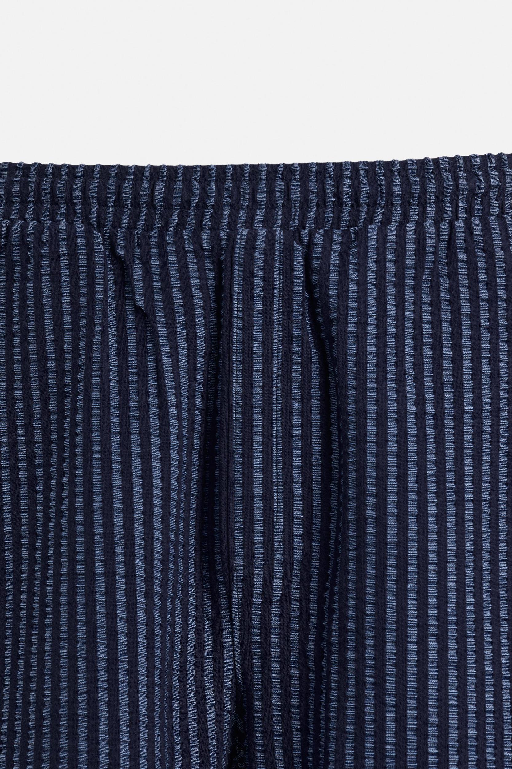 RELAXED FIT SEERSUCKER SHORTS Product Image