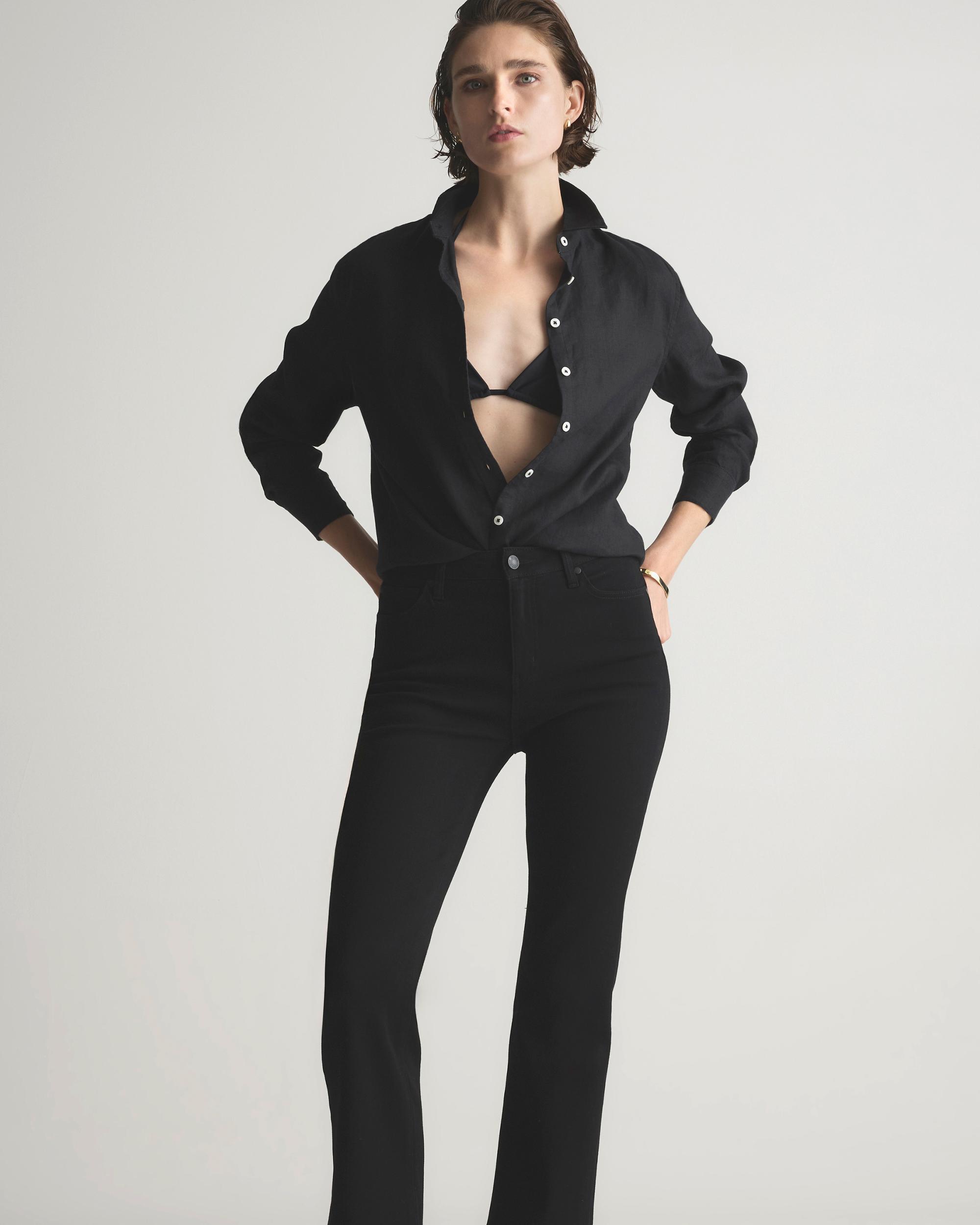 Quince | Women's Long Sleeve Shirt Linen Product Image