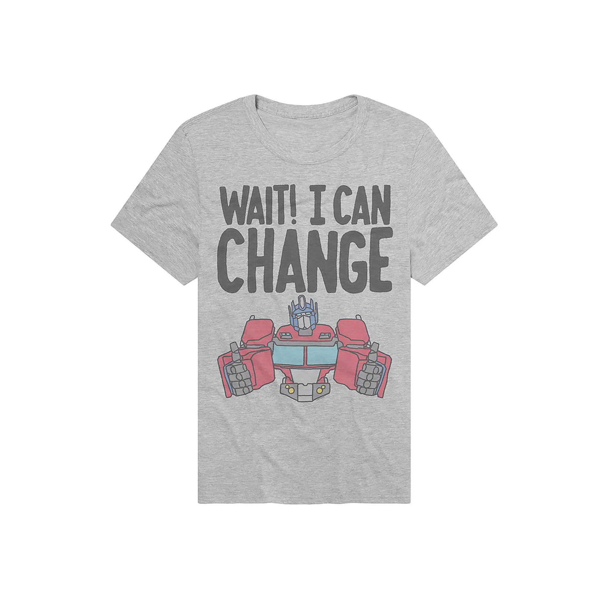 Men's Transformers Wait! I Can Change Graphic Tee,  Product Image