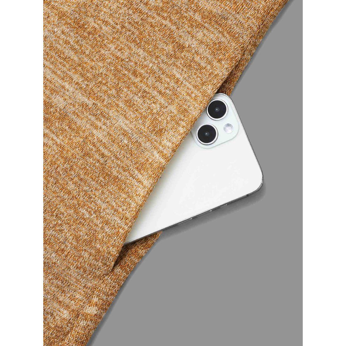 Plus Size Colorblock Contrast Heather Pocket Knit Dress Multicolor Women Casual Contrast Knit Dresses Bloomchic 22-24/3X Product Image